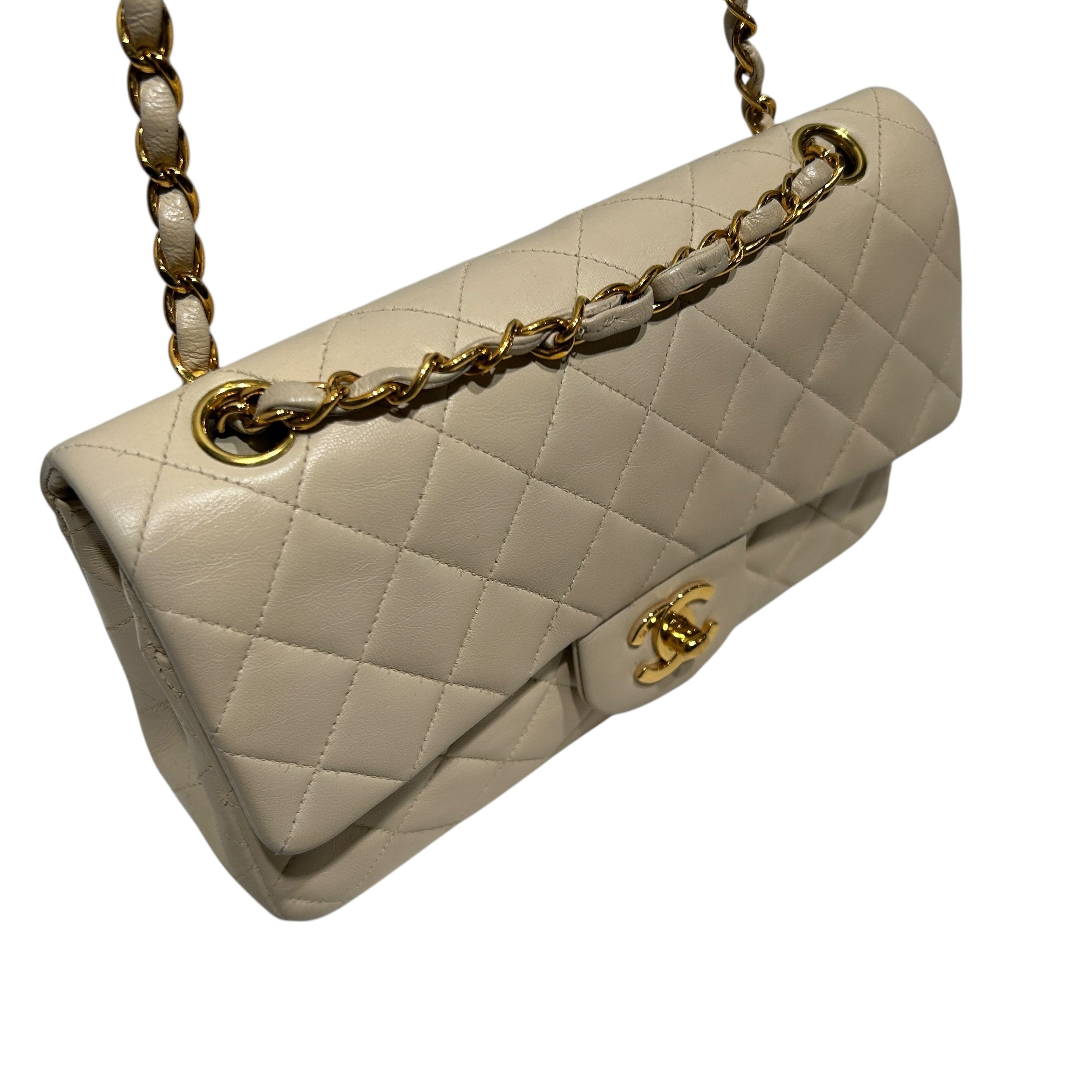 CHANEL/Bag/Leather/CRM/SMALL DOUBLE FLAP BAG view 6