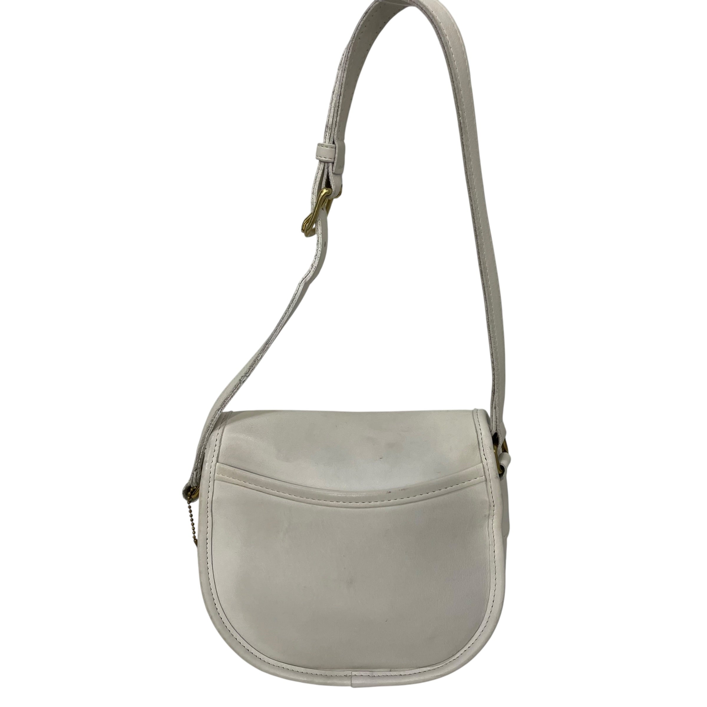 COACH/Hand Bag/Leather/WHT/ view 2