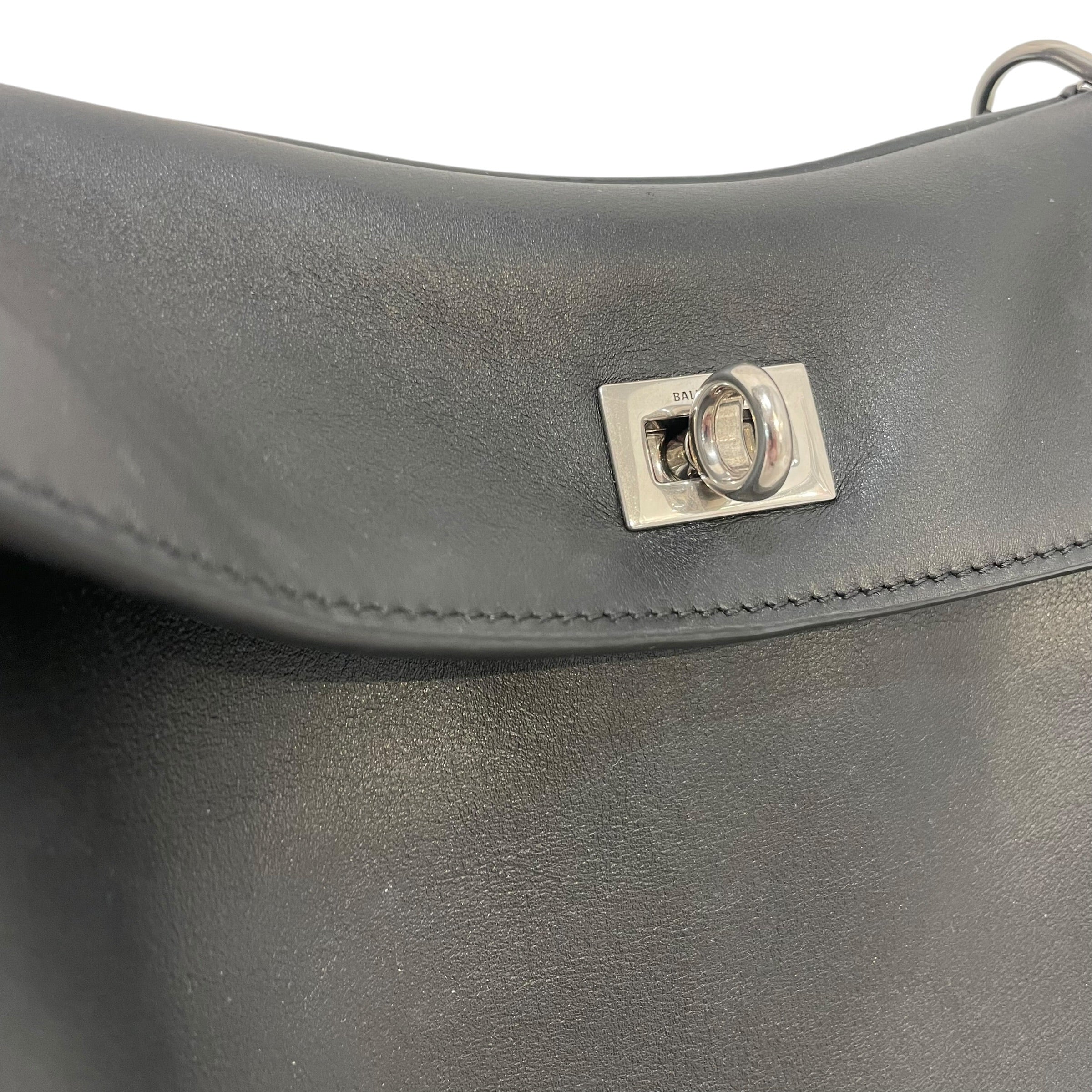 BALENCIAGA/Cross Body Bag/Leather/BLK/Rodeo Small view 6