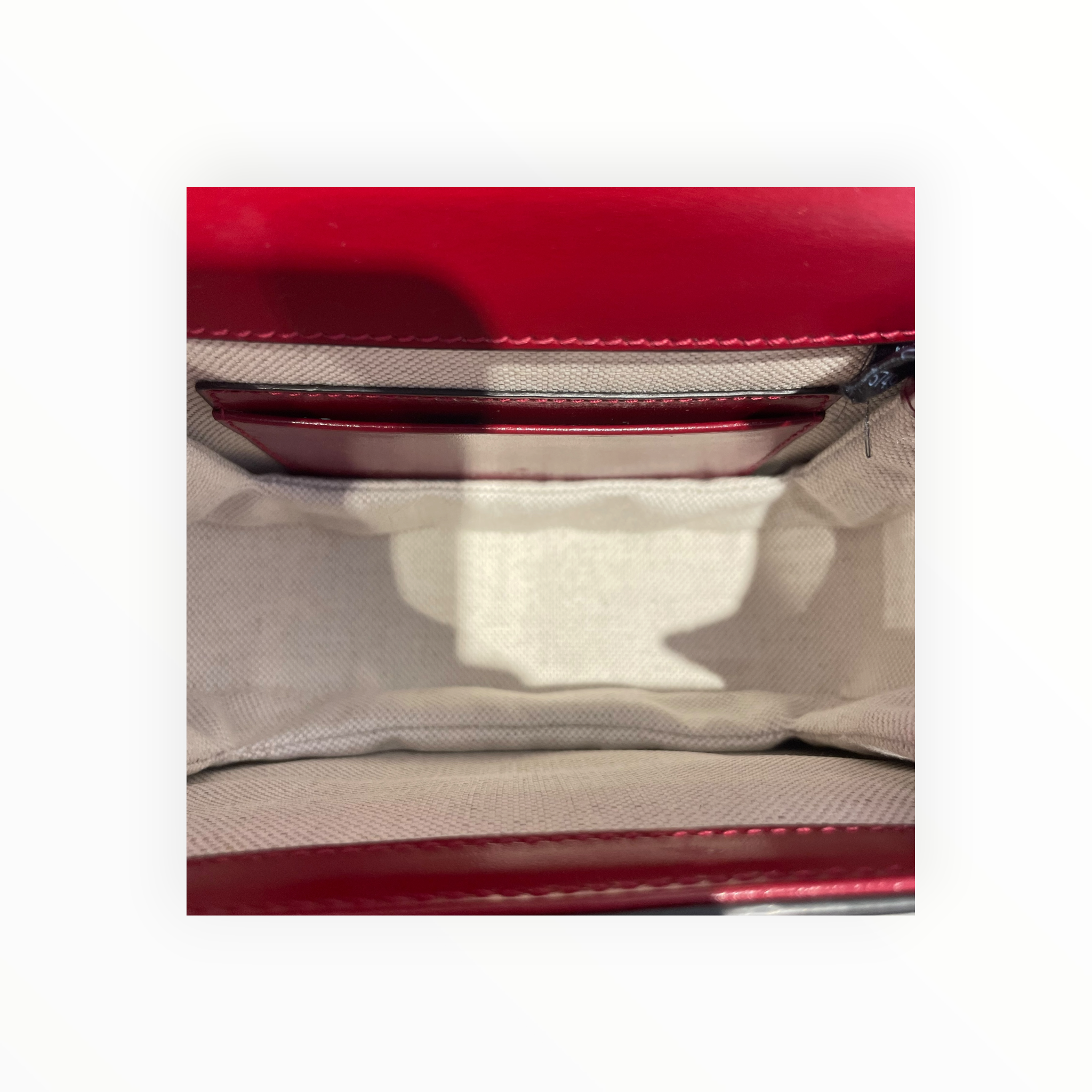 GUCCI/Hand Bag/Leather/RED/Bamboo 1947 view 4