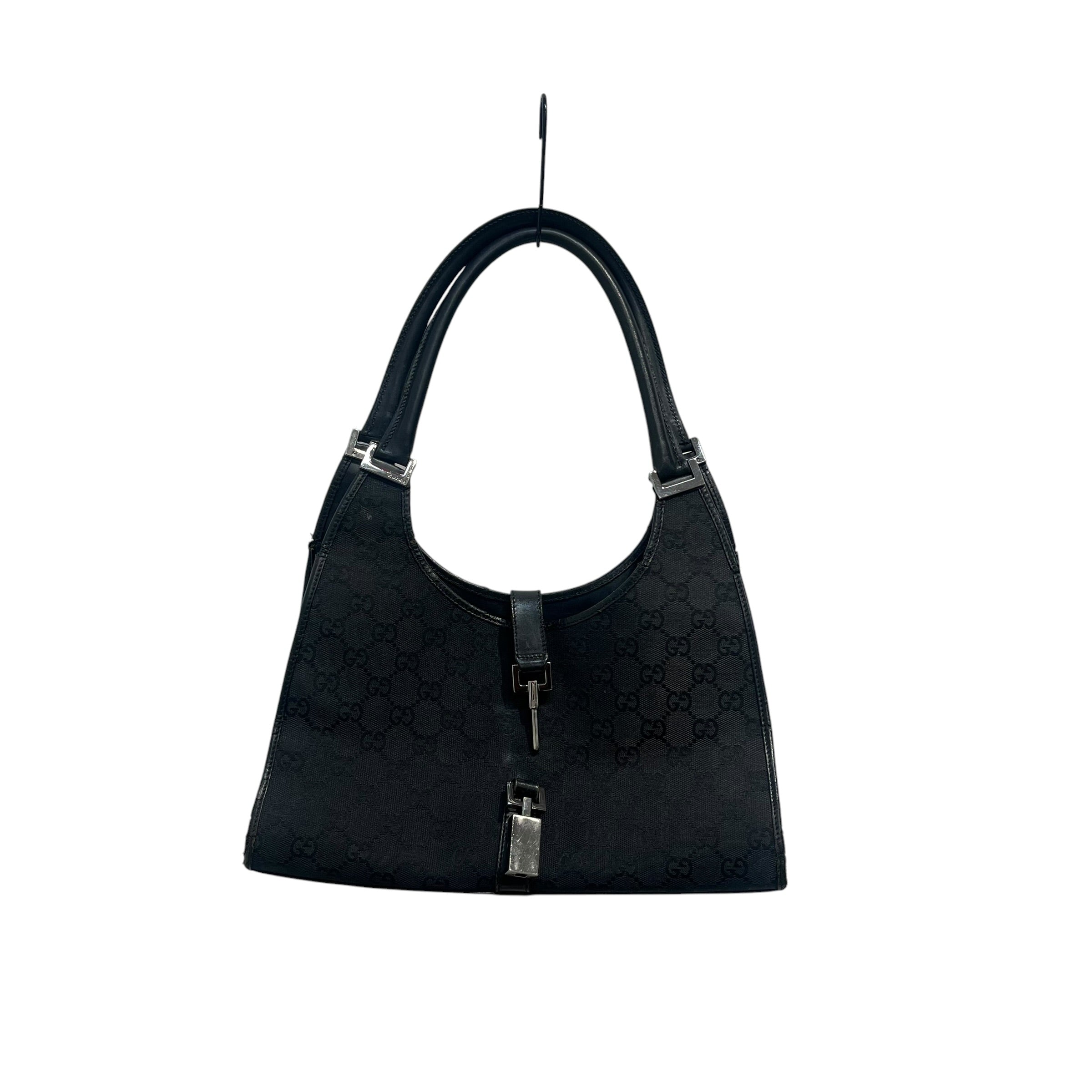 GUCCI/Bag/Monogram/BLK/GG JACKIE SHOULDER BAG view 1