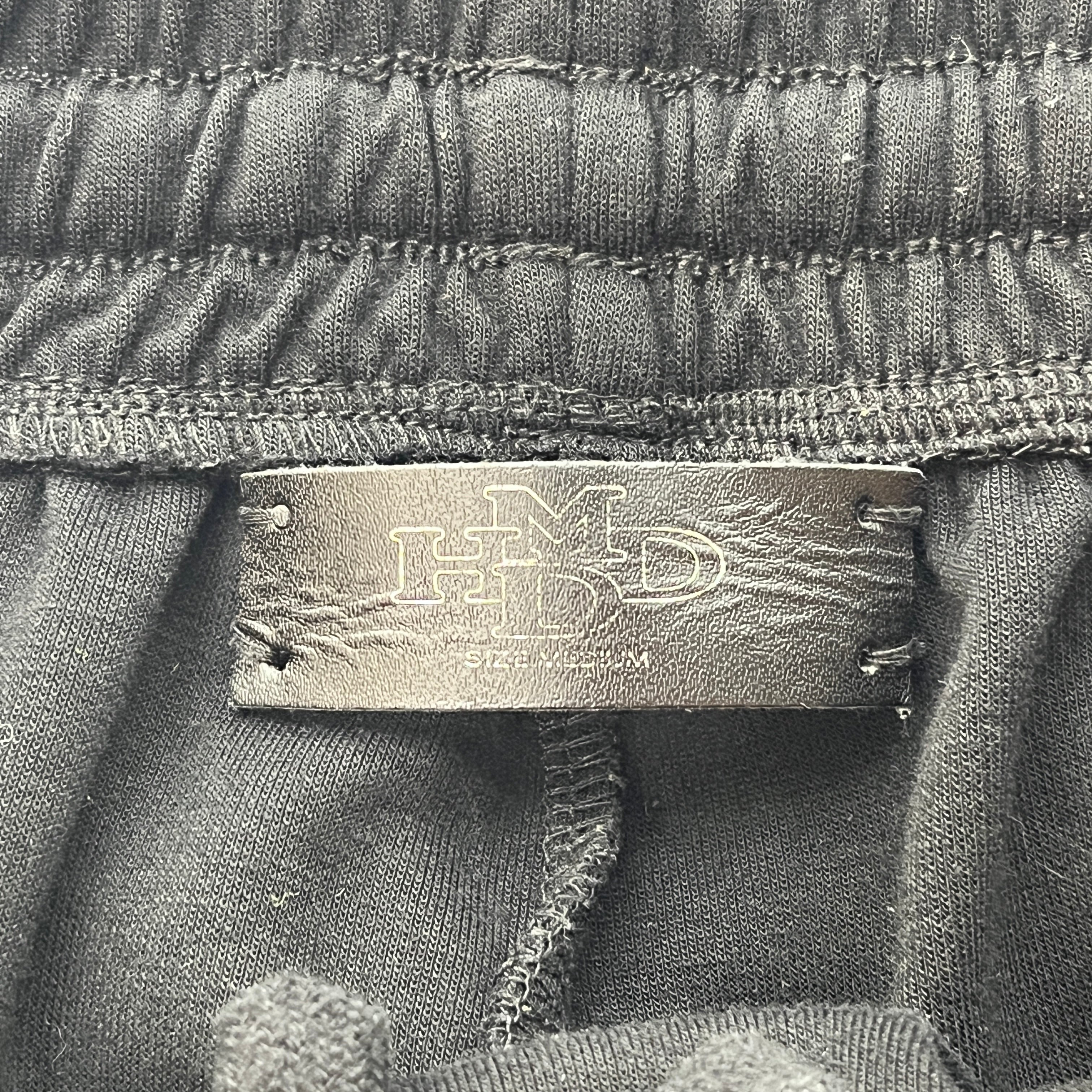 HMDD(Happy Memories Don't Die)/Shorts/M/Cotton/BLK/distressed long short view 3