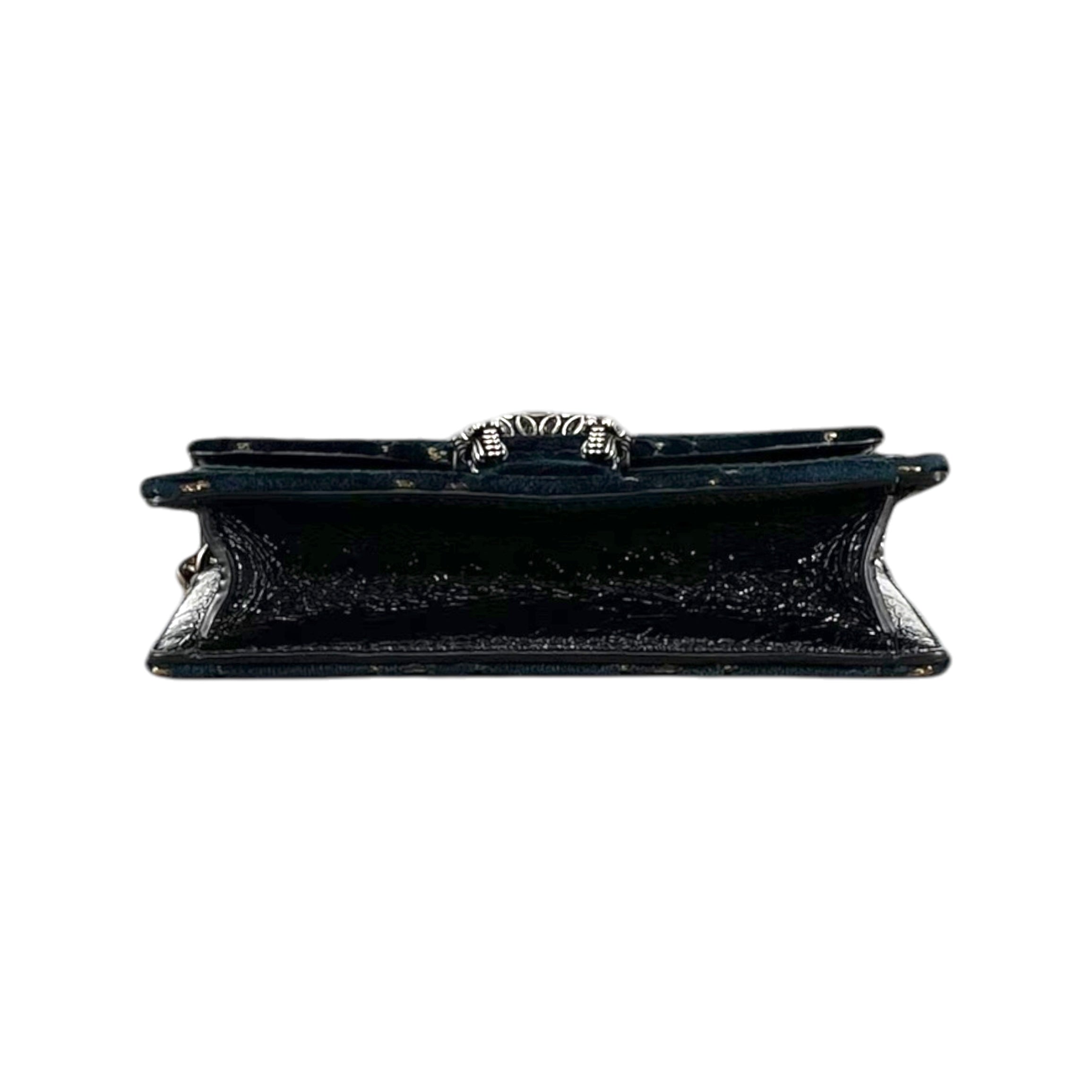 GUCCI/Cross Body Bag/Suede/NVY/4764320416/TIGER CLASP view 4
