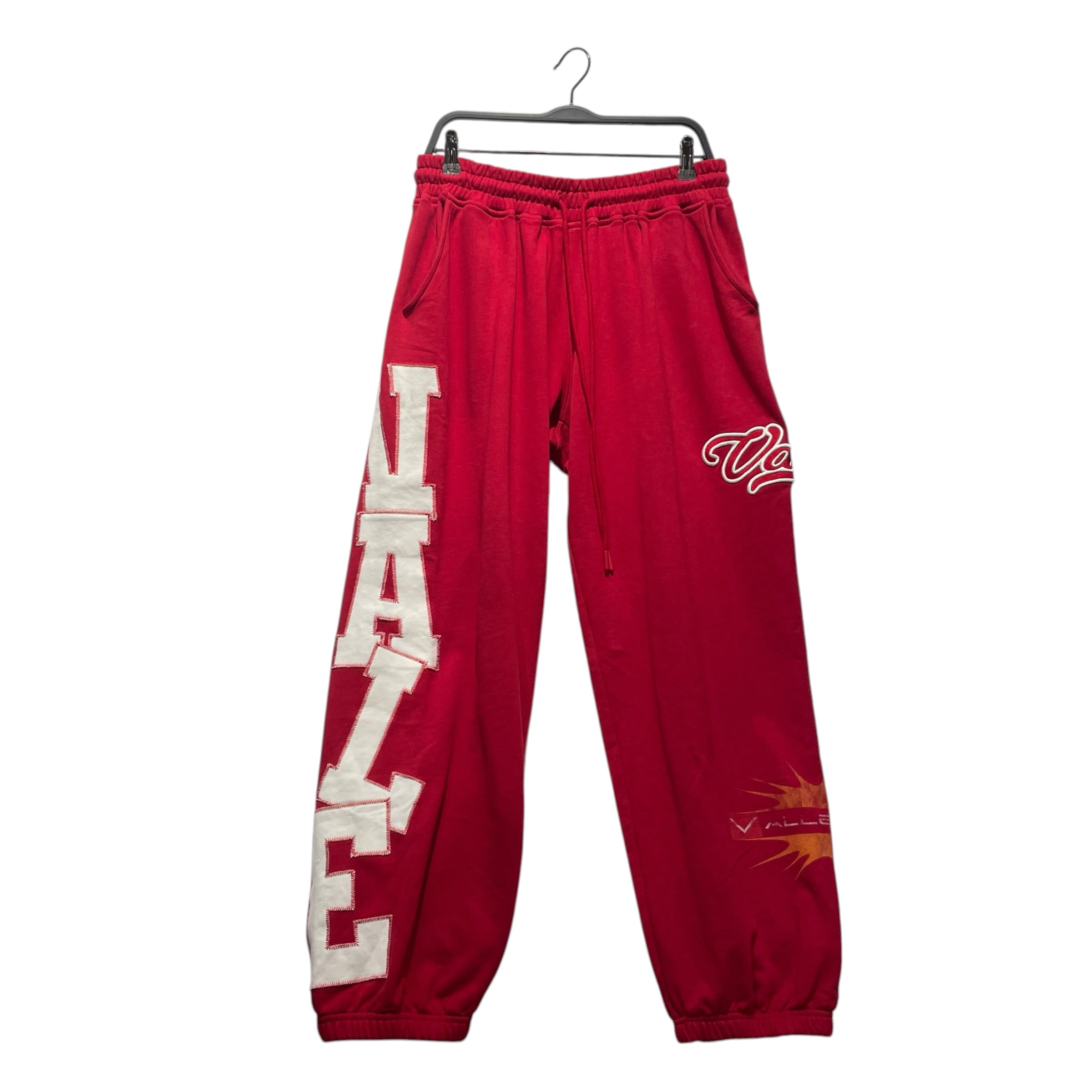 Vale/Straight Pants/M/Cotton/RED/ view 1