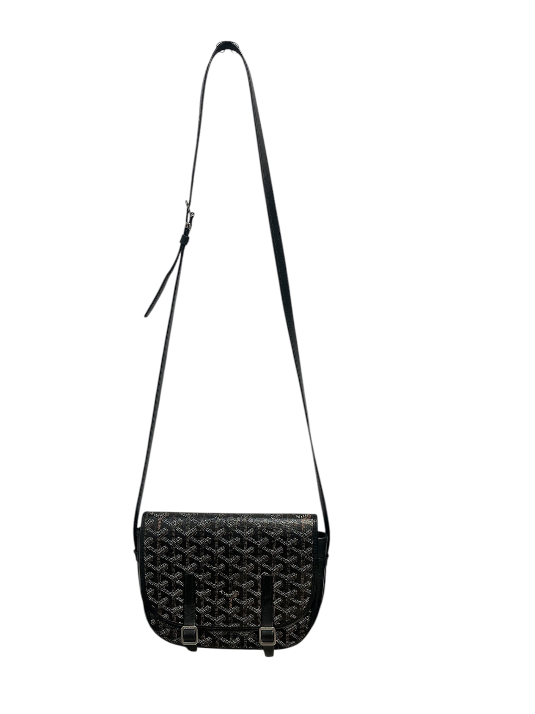 GOYARD/Bag/Monogram/Leather/BLK/BELVEDERE view 1