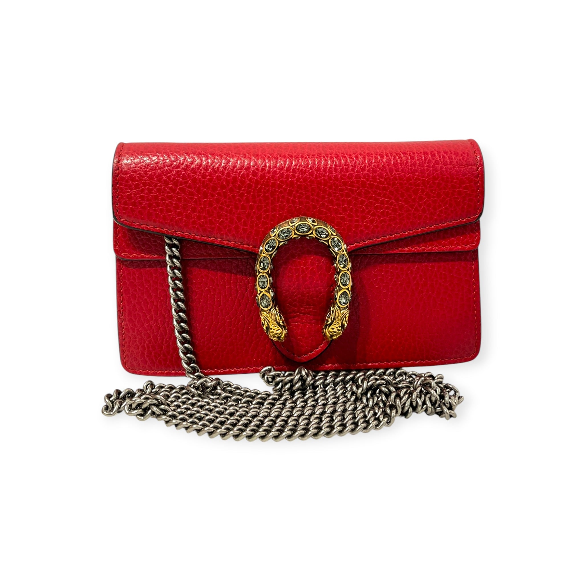 GUCCI/Bag/Leather/RED/MINI DIONYSUS BAG view 8