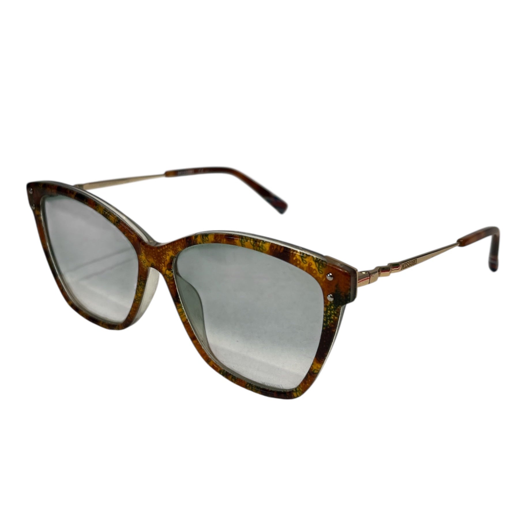 MISSONI/Sunglasses/Tortoiseshell Pattern/GLD/MIS 0003/S CAT EYE view 2