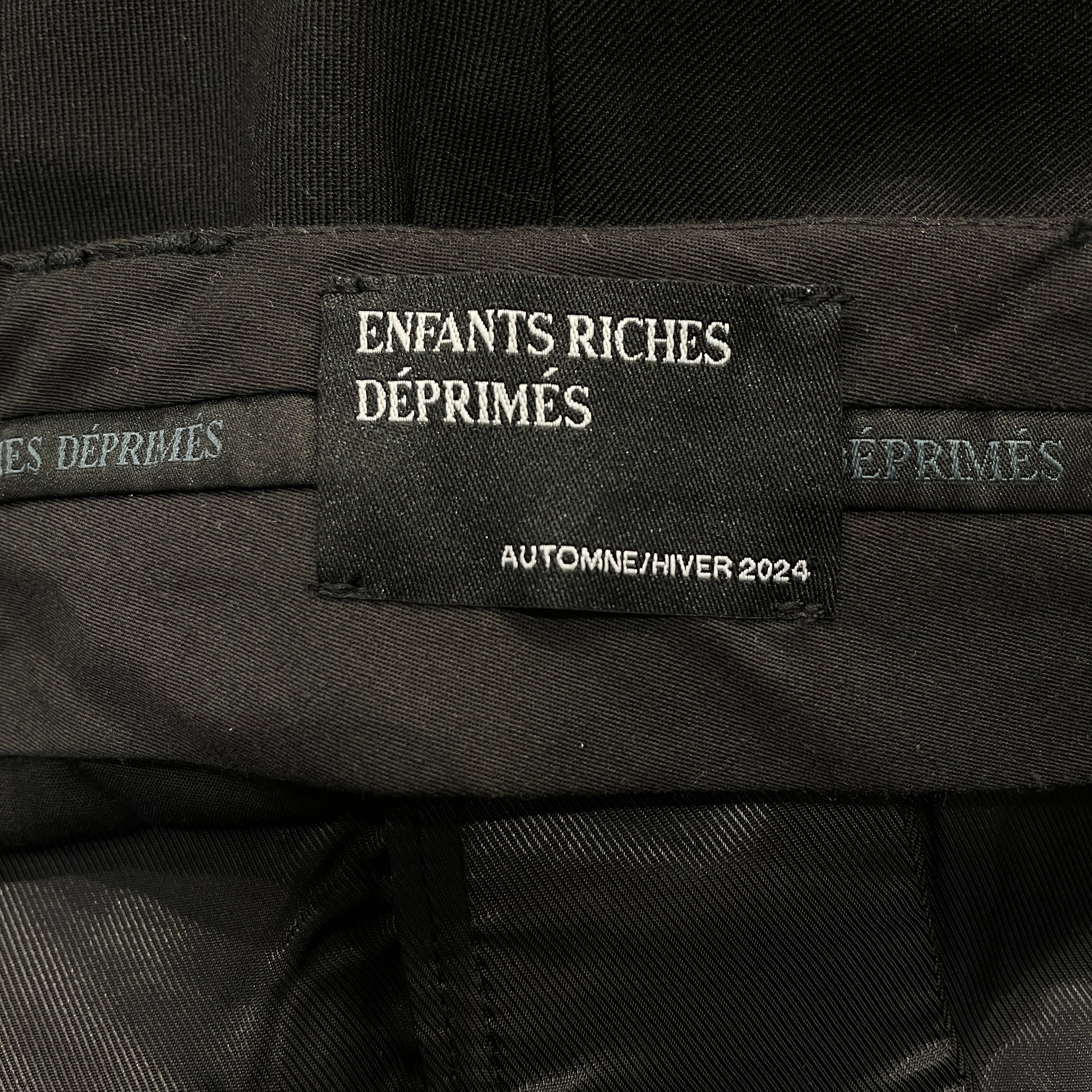 enfants riches deprimes/Slacks/46/Wool/BLK/HENRY'S PERFECT SLACKS view 3