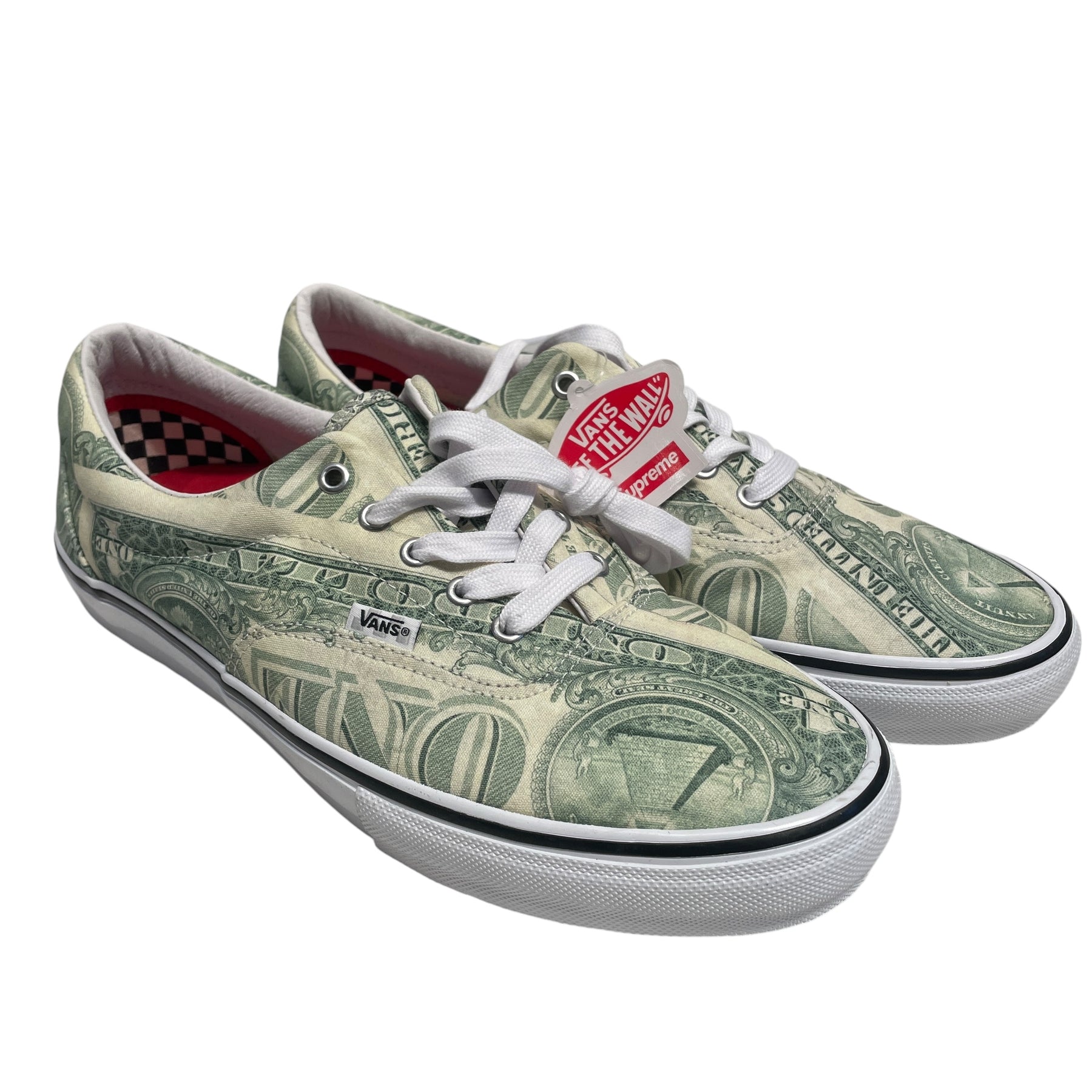 VANS Supreme Low Sneakers US 13 All Over Print GRN SUPREME VANS 2nd STREET USA