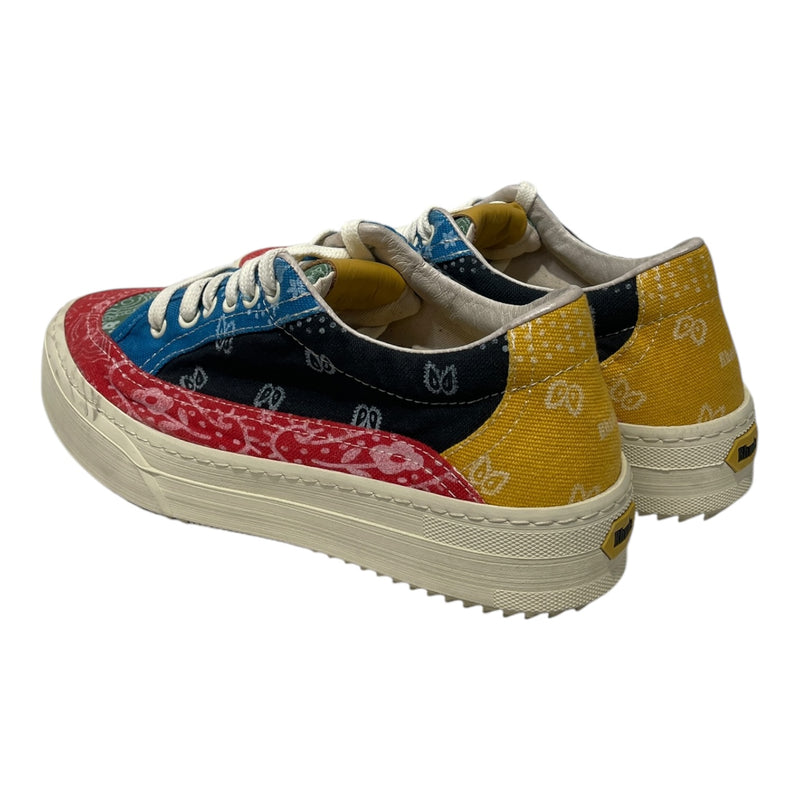 RHUDE/Low-Sneakers/All Over Print/Cotton/MLT/Bandana