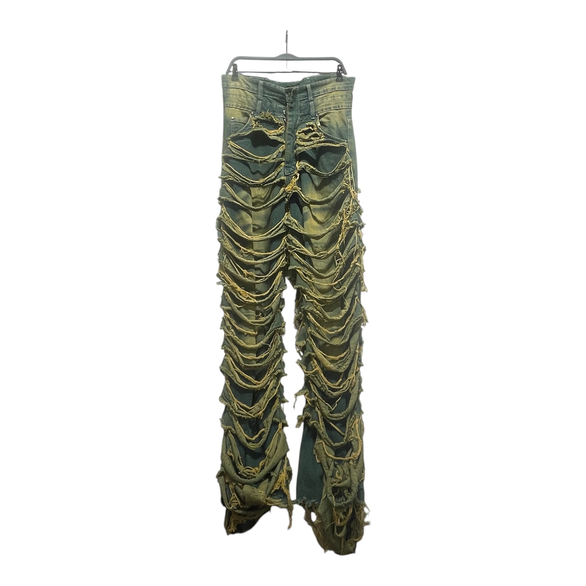 SANTANA LABS/Pants/34/Cotton/YEL/ view 1