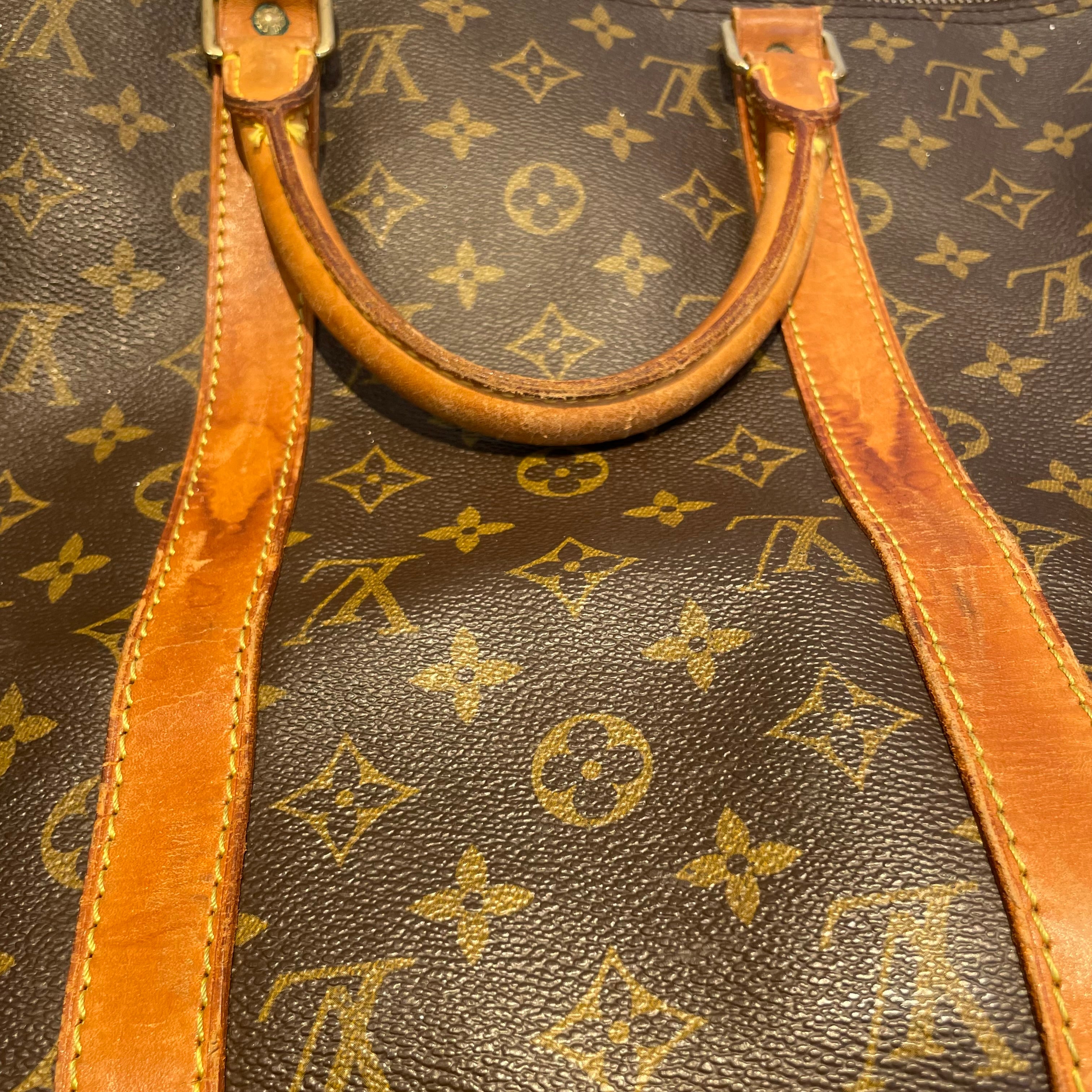 LOUIS VUITTON/Luggage/Monogram/Leather/BRW/duffle/lock/SP0945 view 7