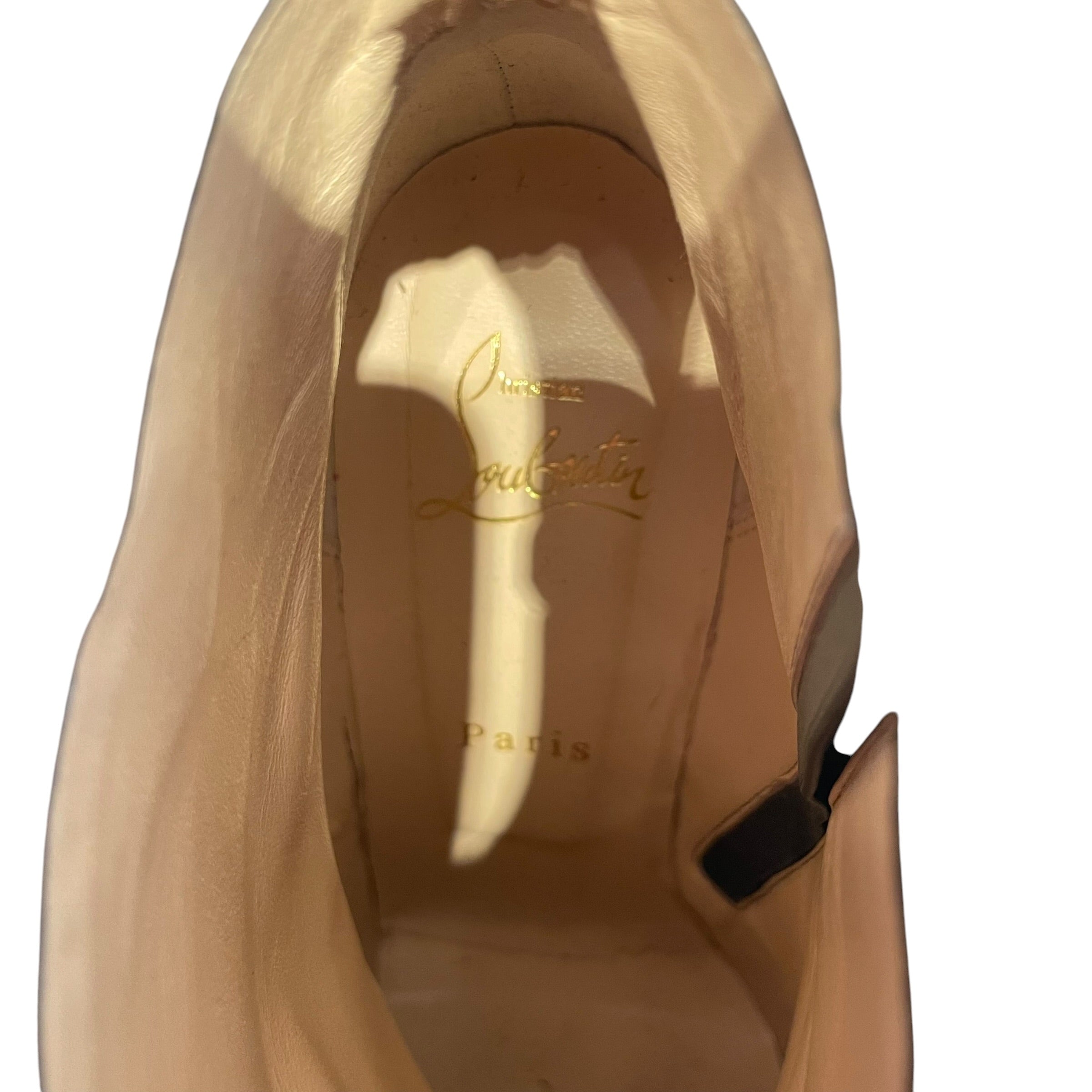 Christian Louboutin/Heels/EU 40/Leather/BLK/Kate Booty 100 view 4
