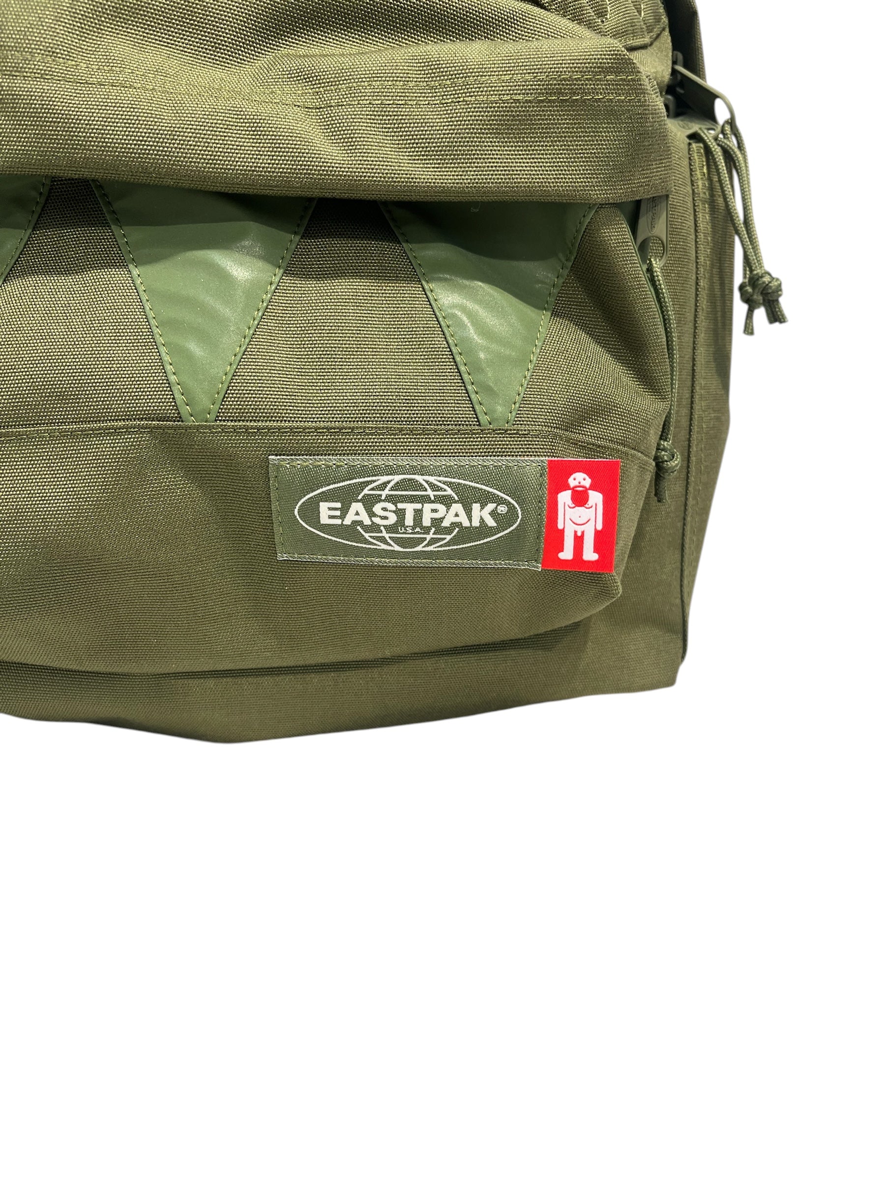 Walter Van Beirendonck/EASTPAK/Backpack/Cotton/GRN/MONSTER FACE EASTPAK COLLAB view 2