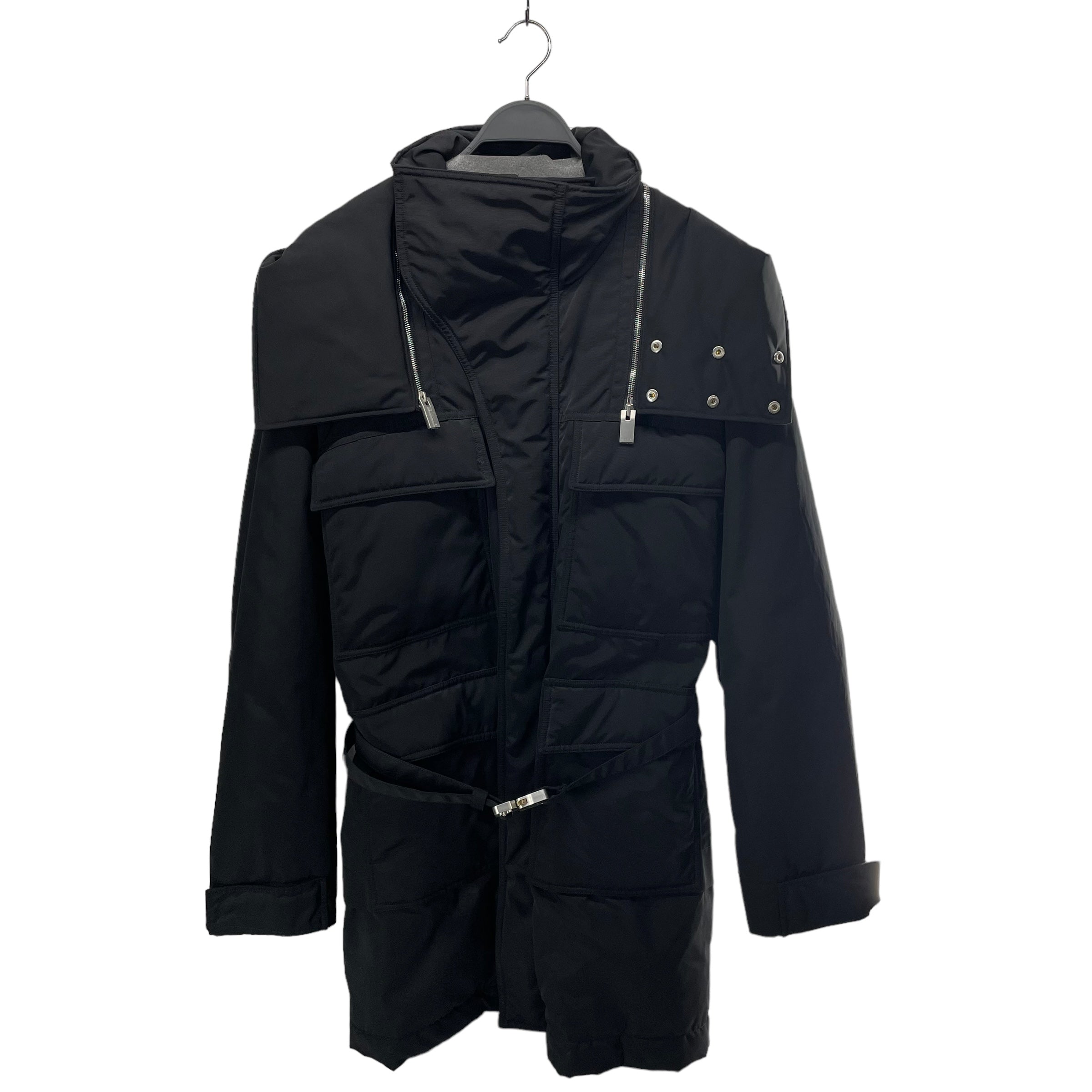 1017 ALYX 9SM(ALYX)/Trench Coat/L/Polyester/BLK/BUCKLE COAT – 2nd ...