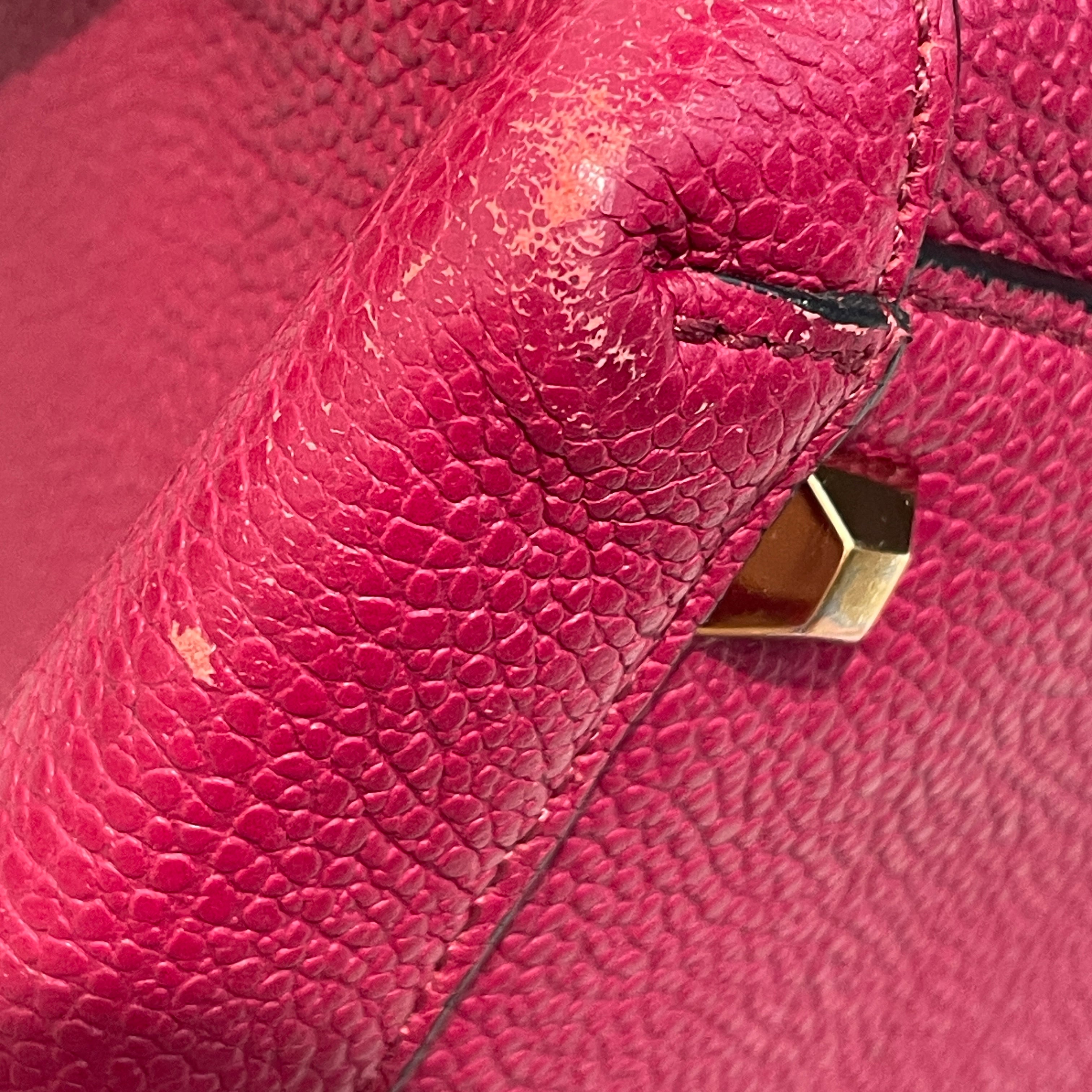 MCM/Hand Bag/Leather/RED/ view 5
