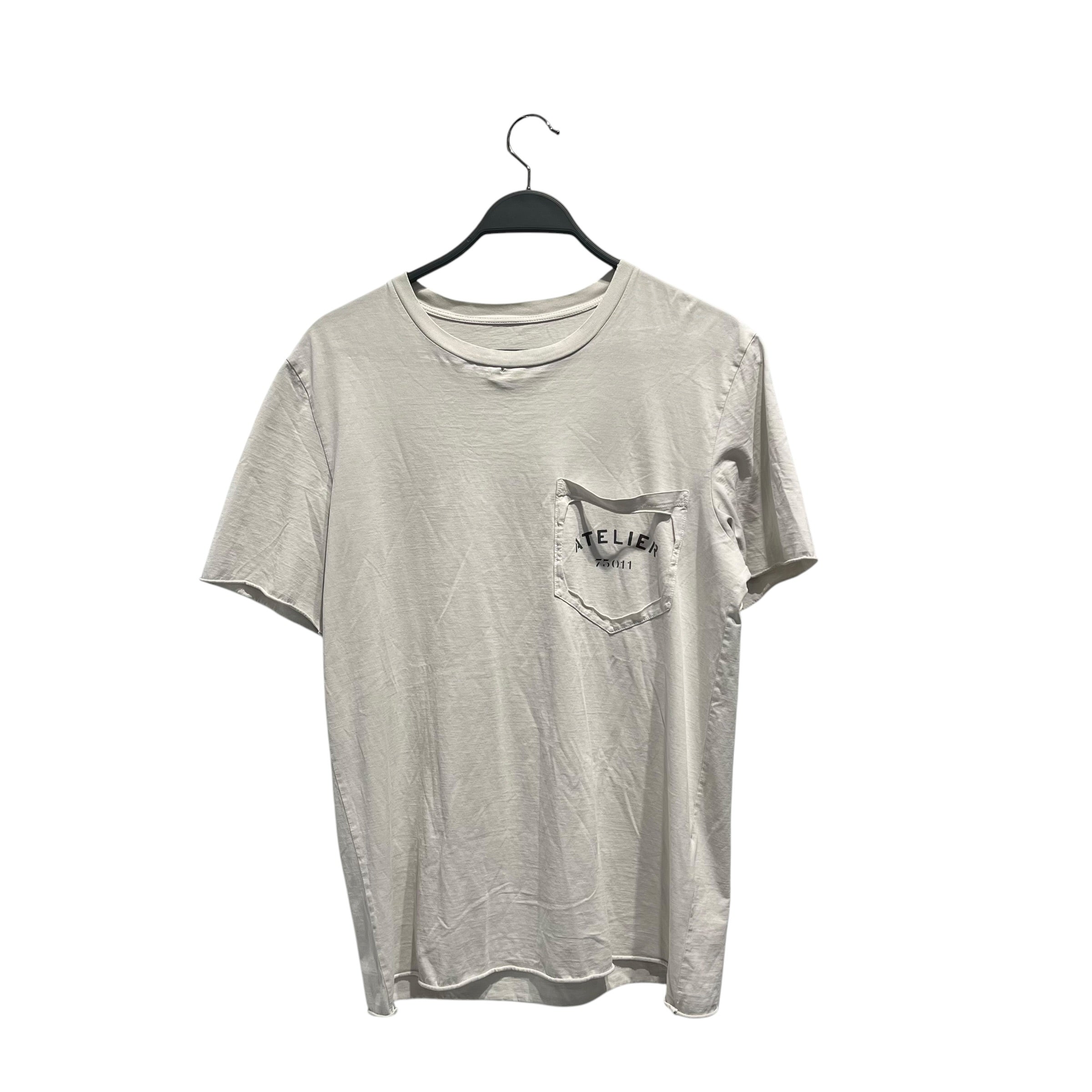 Maison Margiela/T-Shirt/48/Cotton/WHT/MARGELA ATELIER POCKET SHIRT view 1