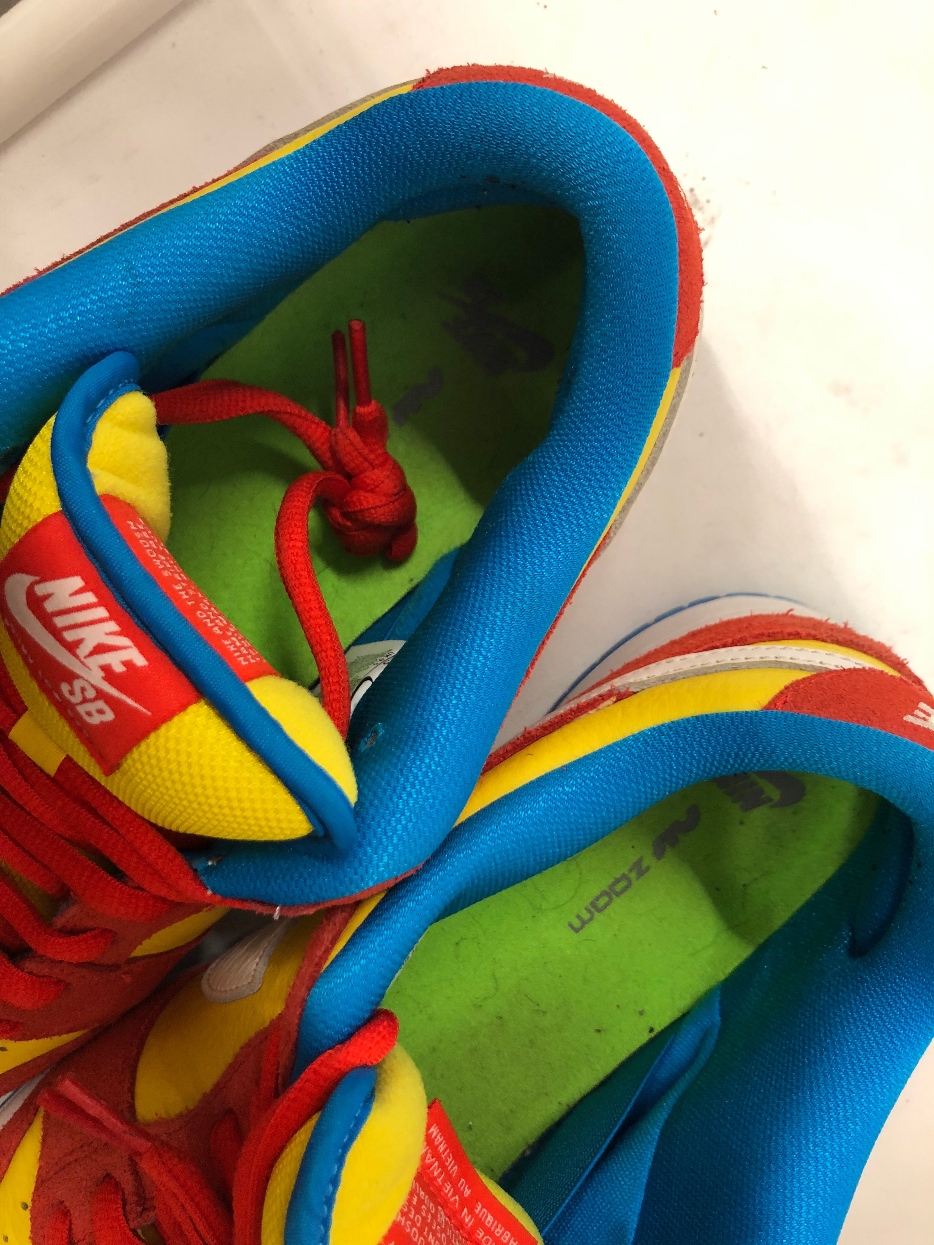 NIKE/Low-Sneakers/US 10.5/MLT/BQ6817-602 "Bart Simpson" view 5