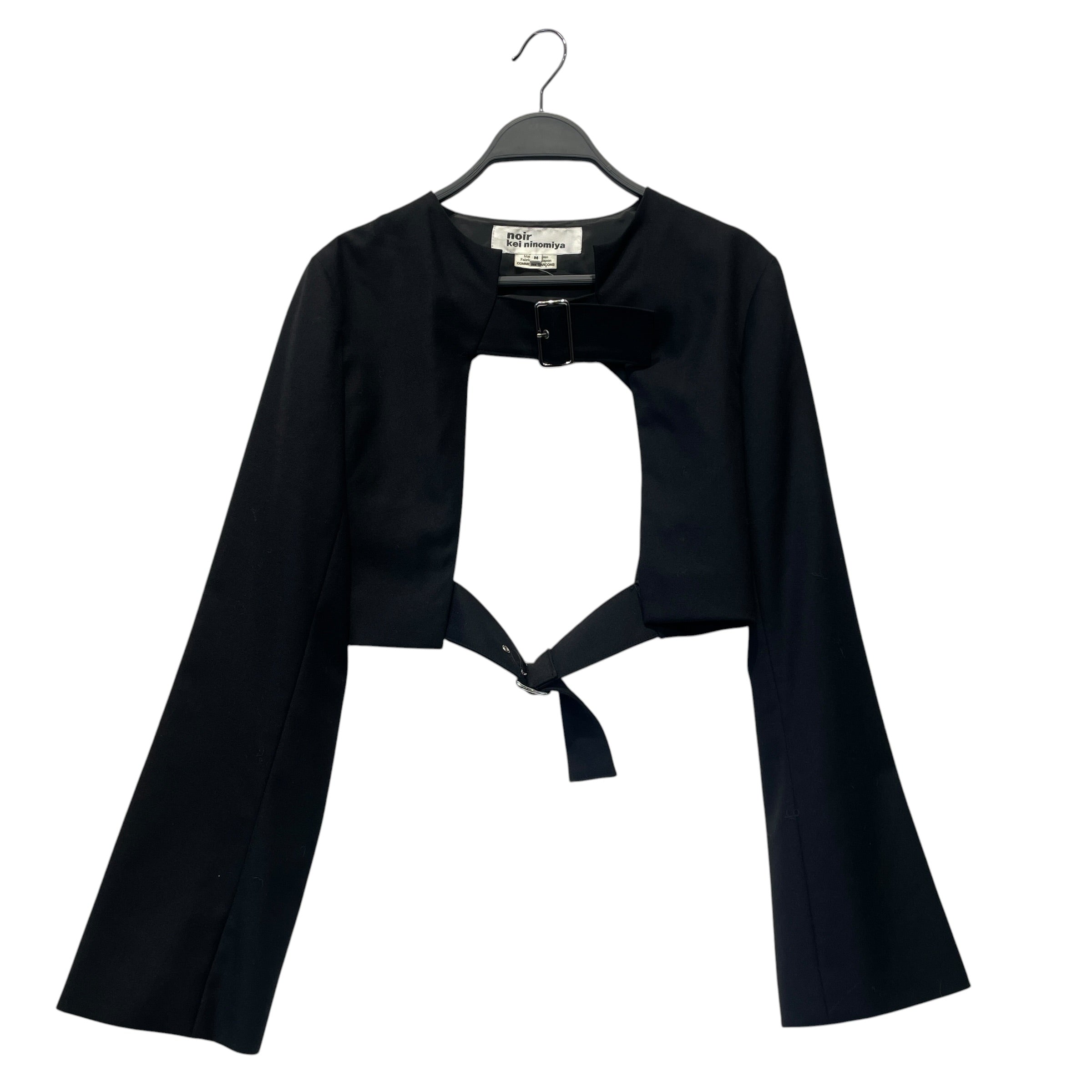 noir kei ninomiya/Jacket/M/Wool/BLK/BELTED MIDDLE view 1