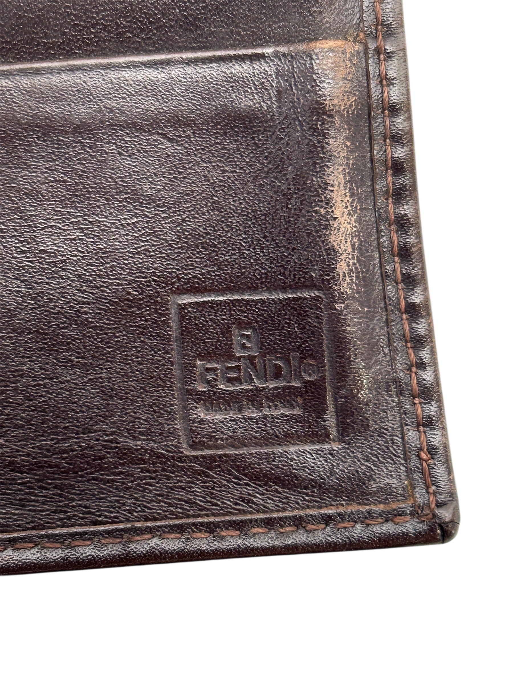 FENDI/Wallet/Monogram/BRW/ZUCCA CANVAS/ LEATHER BORDER view 4