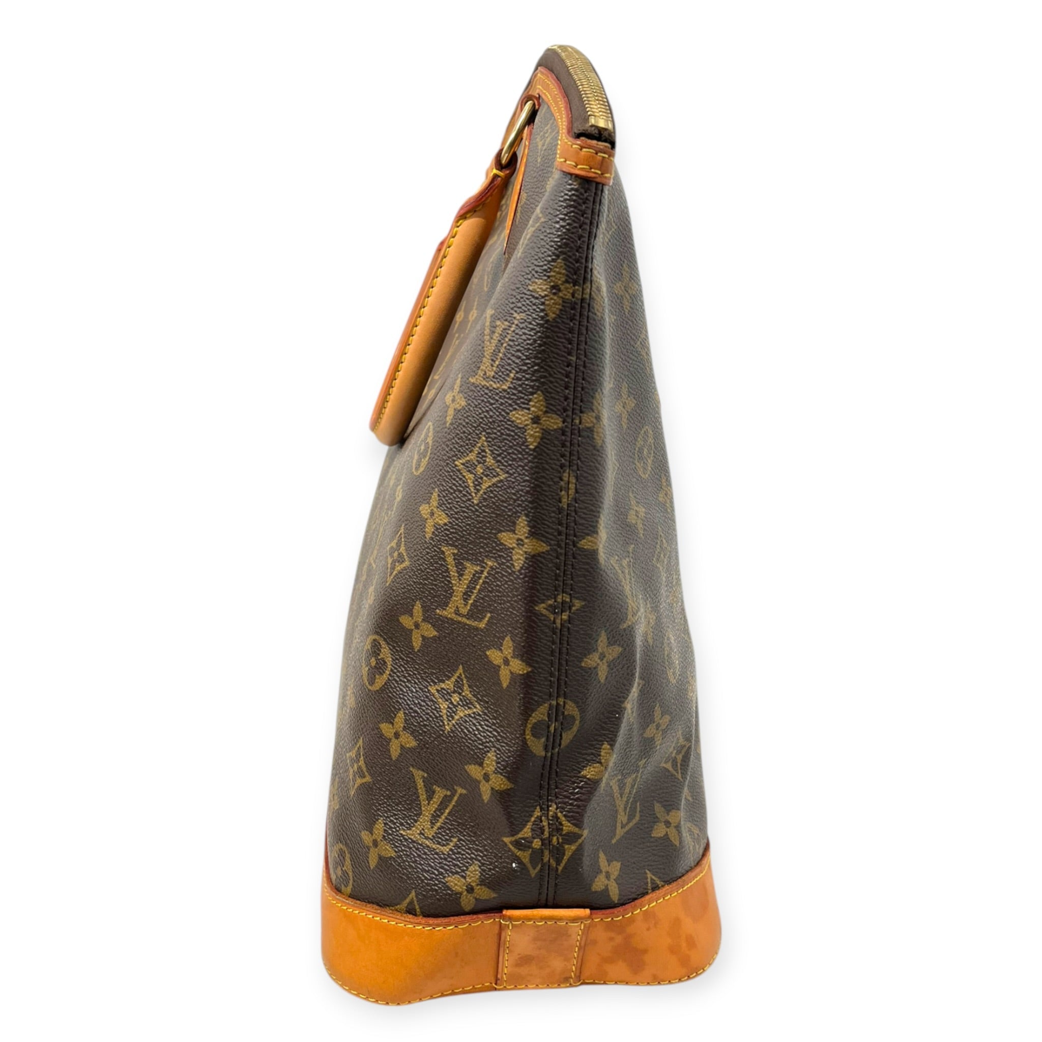 LOUIS VUITTON/Hand Bag/Monogram/Leather/BRW/LOCKIT VERTICAL HANDBAG view 7