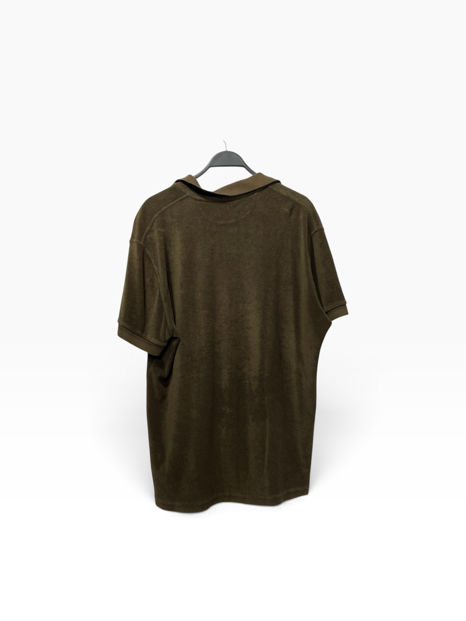 TOM FORD/Polo Shirt/58/Cotton/GRN/TOWEL POLO TOP view 2