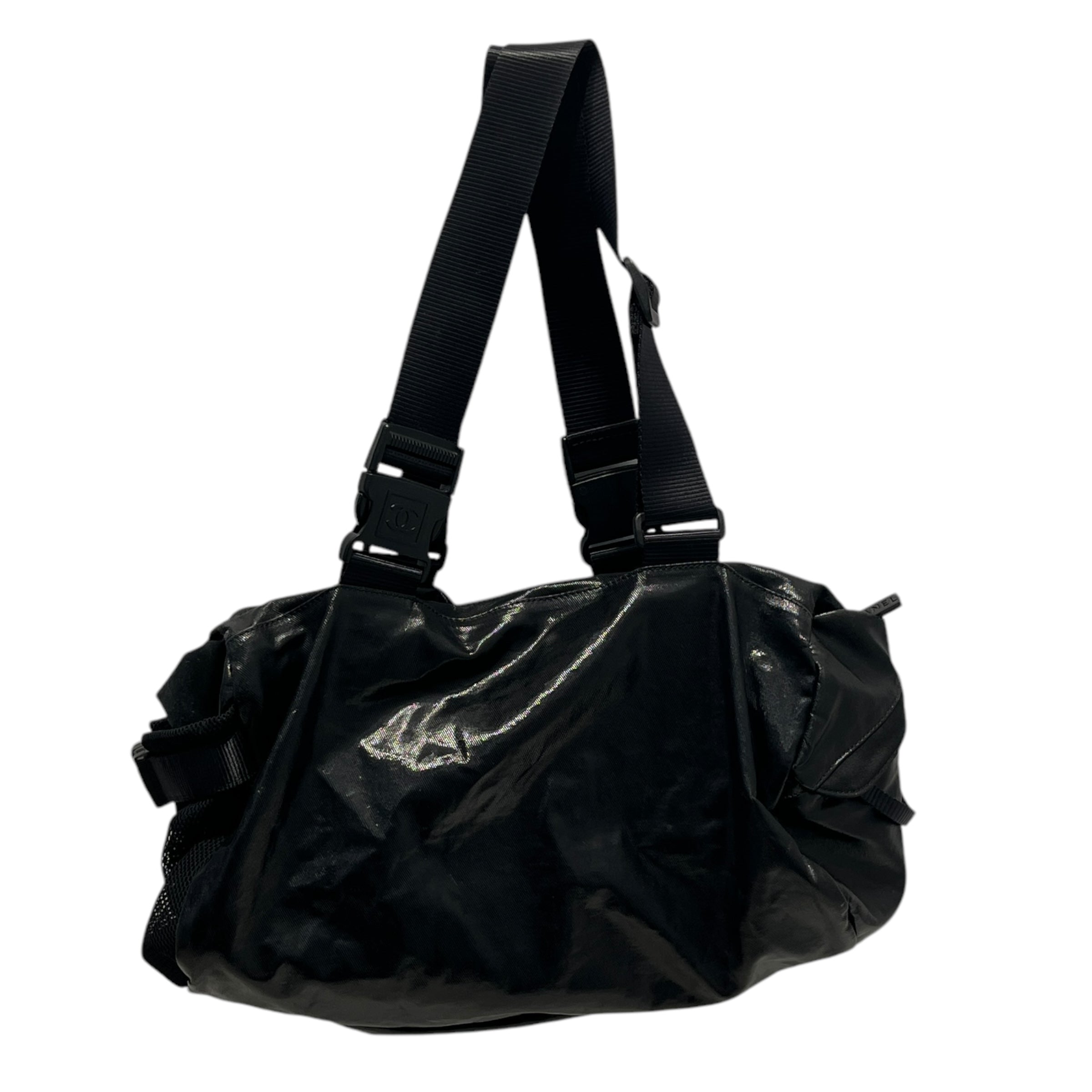 CHANEL/Bag/BLK/vintage 2007 duffle view 2