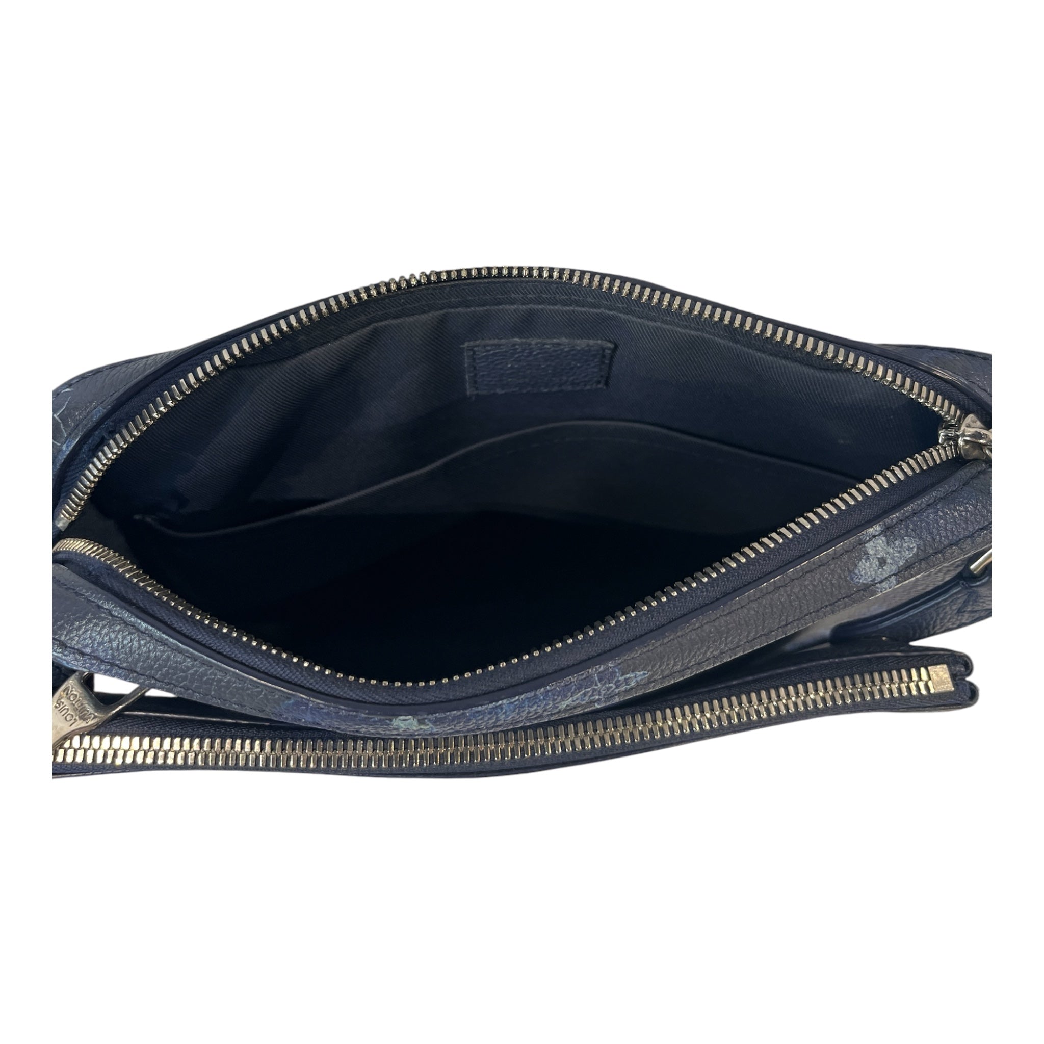 LOUIS VUITTON/Cross Body Bag/Monogram/Leather/NVY/TRIO MESSENGER BAG view 6