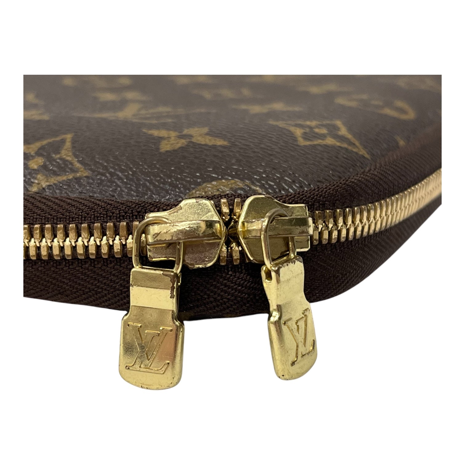 LOUIS VUITTON/Bag/Monogram/Leather/BRW/Laptop Case view 5