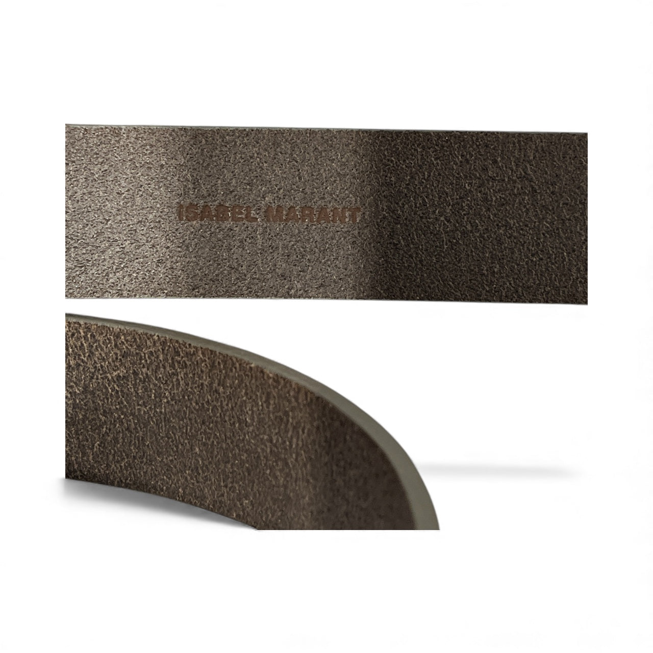 ISABEL MARANT/Belt/Leather/GRY/OLIVE/TAUPE TIE BELT view 5