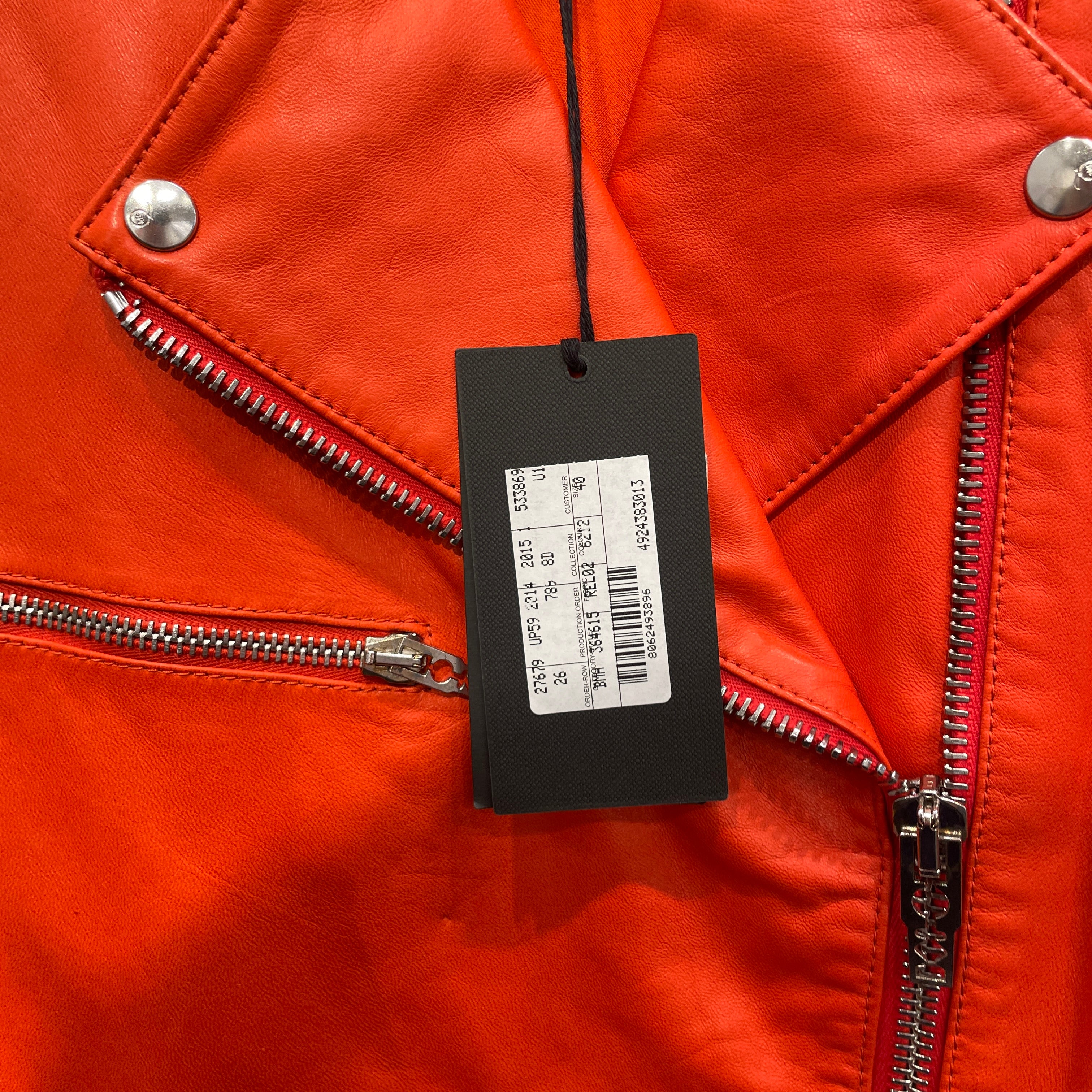 Alexander McQueen/Vest/40/Leather/ORN/BUCKLE SIDE PERFECTO VEST view 5