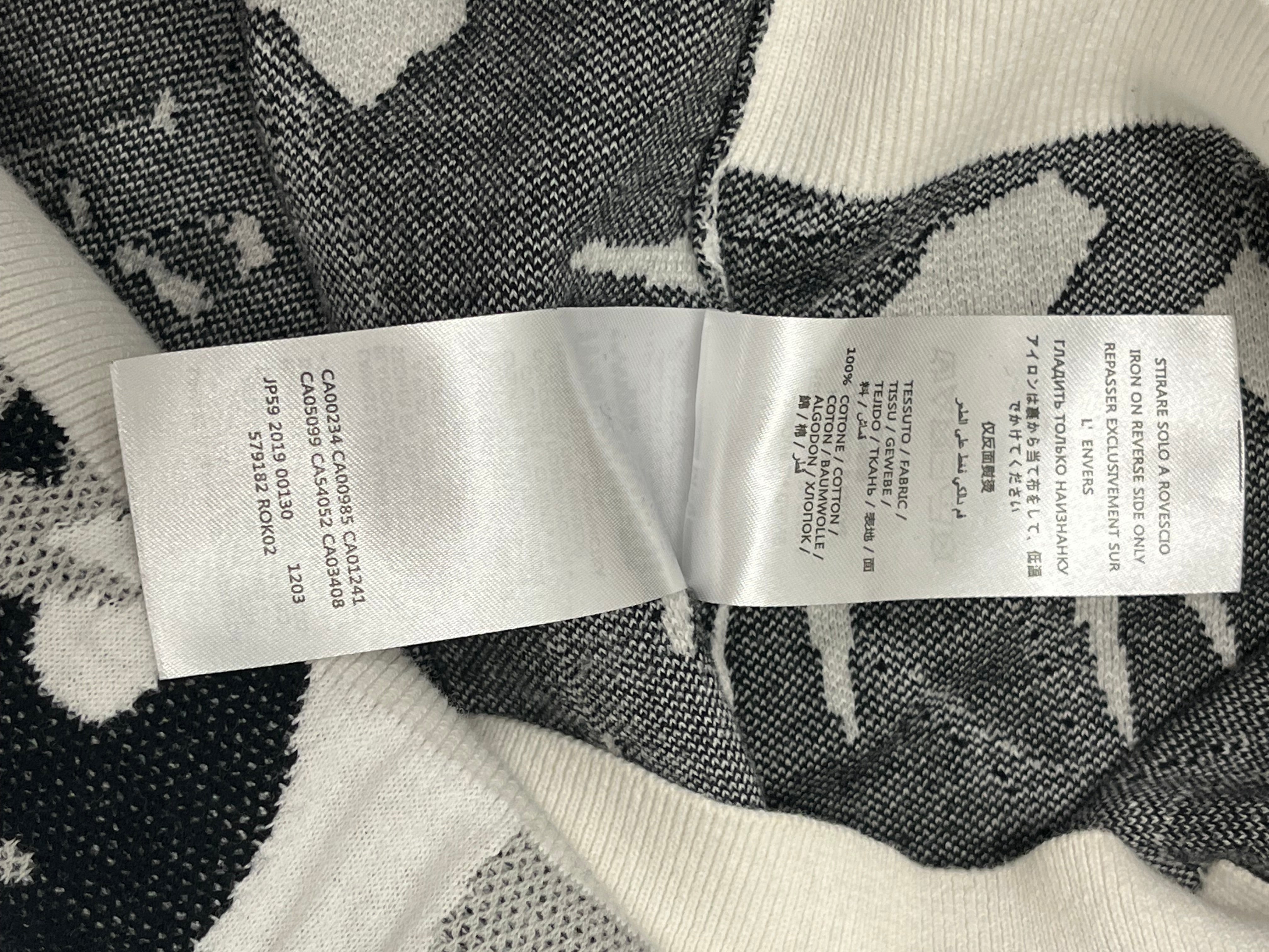 McQ Alexander McQueen/Sweater/S/All Over Print/Cotton/WHT/BIRD PRINT WIDE BODY view 6