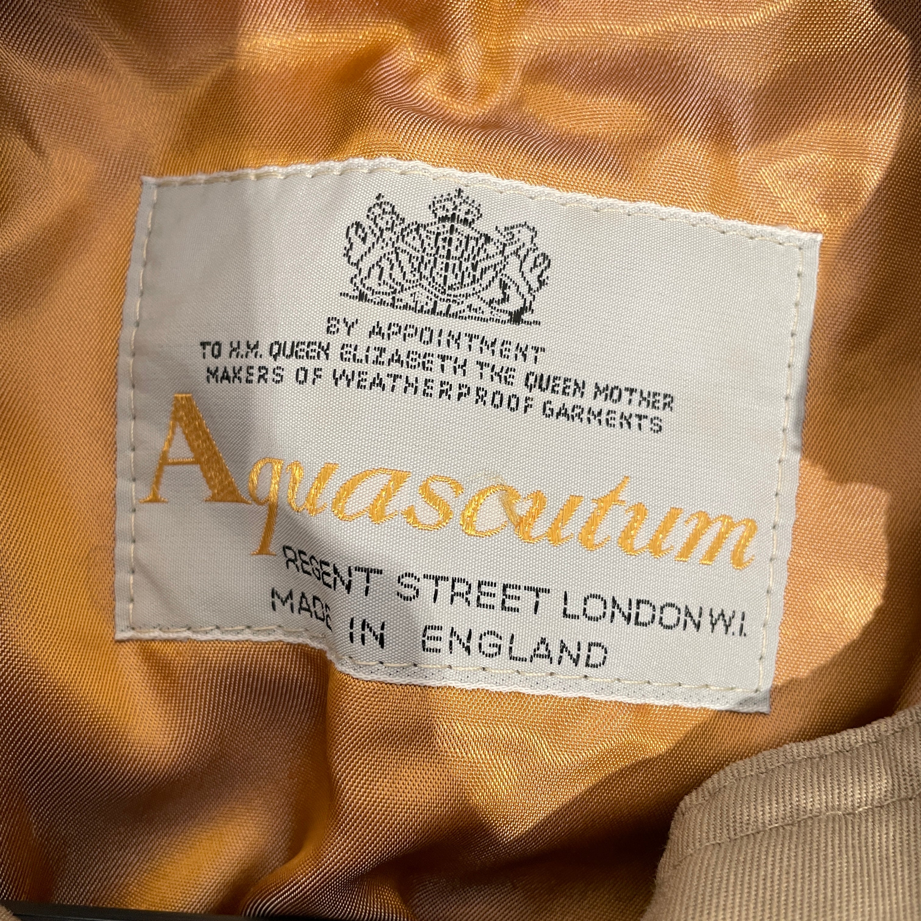 Aquascutum/Trench Coat/KHK/Aquascutum Trench Coat view 3