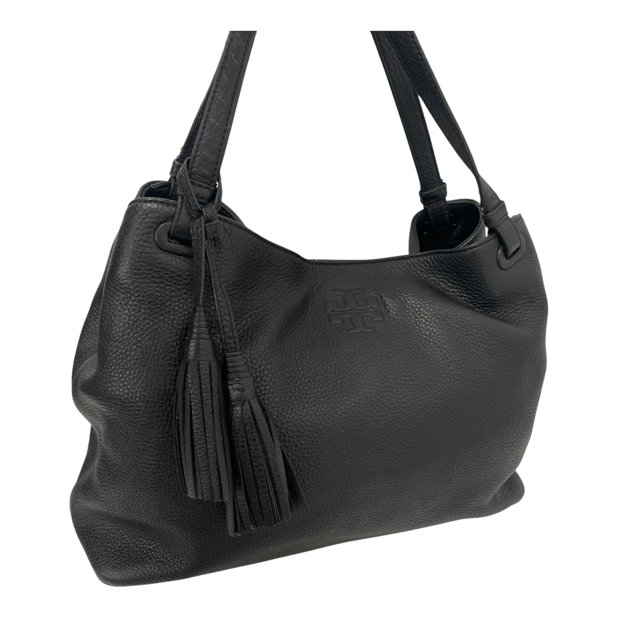 TORY BURCH/Tote Bag/Leather/BLK/ view 5