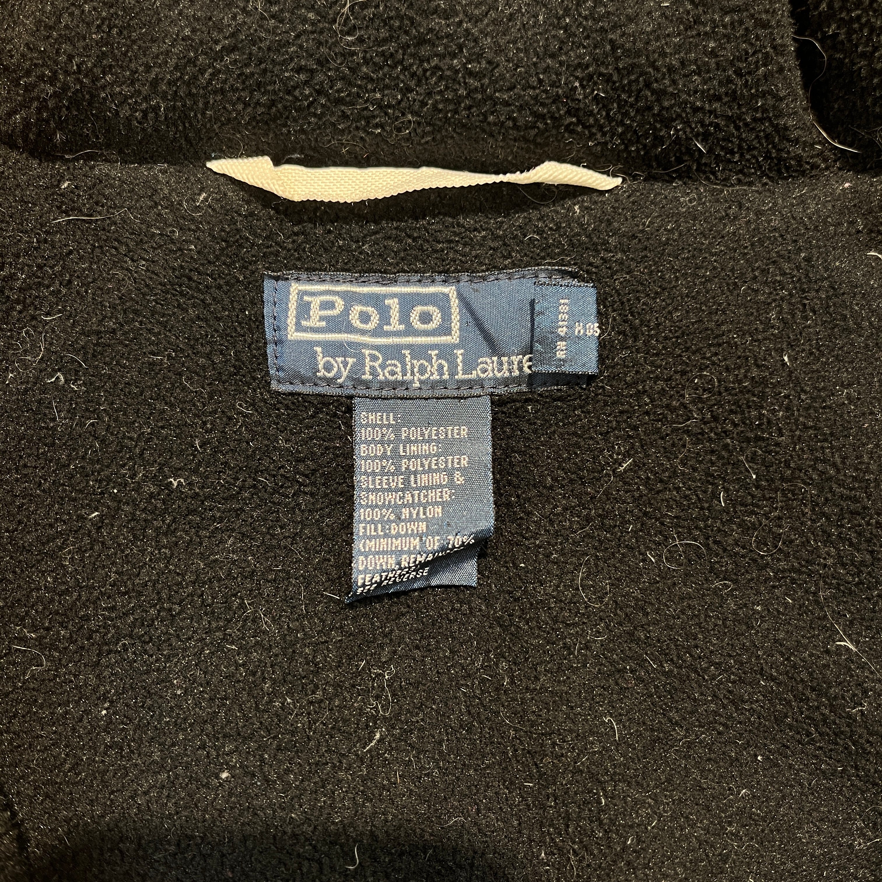 POLO RALPH LAUREN/Puffer Jkt/XL/Nylon/CRM/Single Breasted/Powder Skirt On Inside view 3