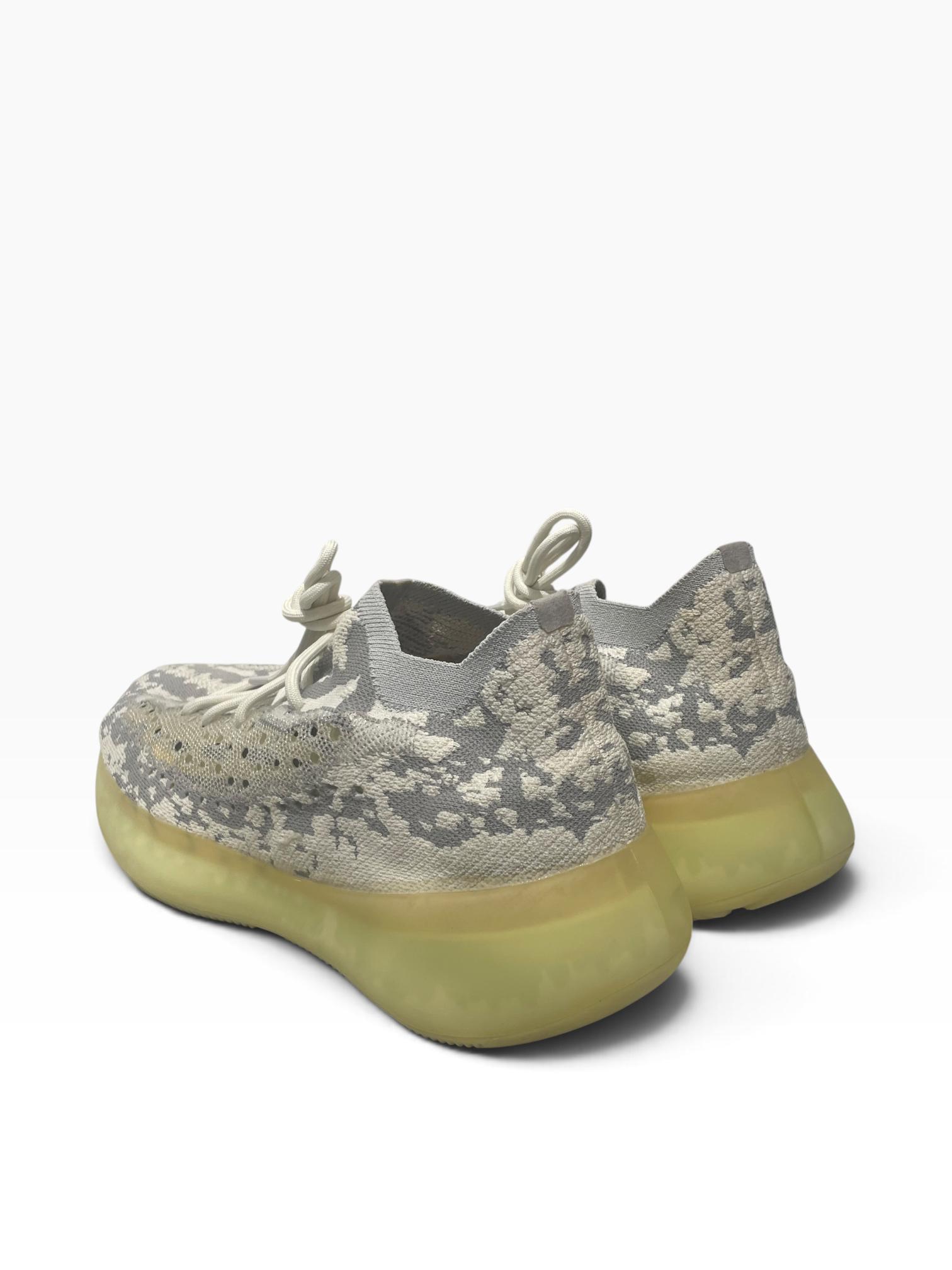 adidas/YEEZY/Low-Sneakers/US 13/Camouflage/Cotton/WHT/alien view 2