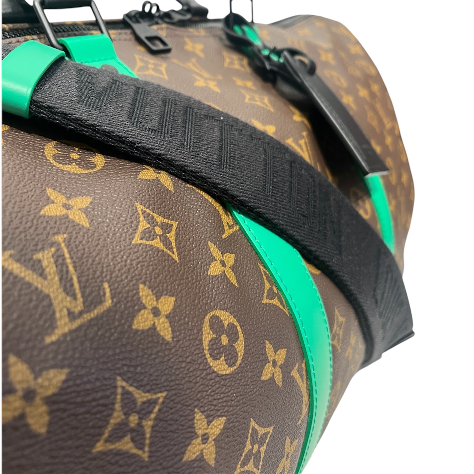 LOUIS VUITTON/Luggage/Monogram/BRW/Macassar Minty Green 50 KA view 6