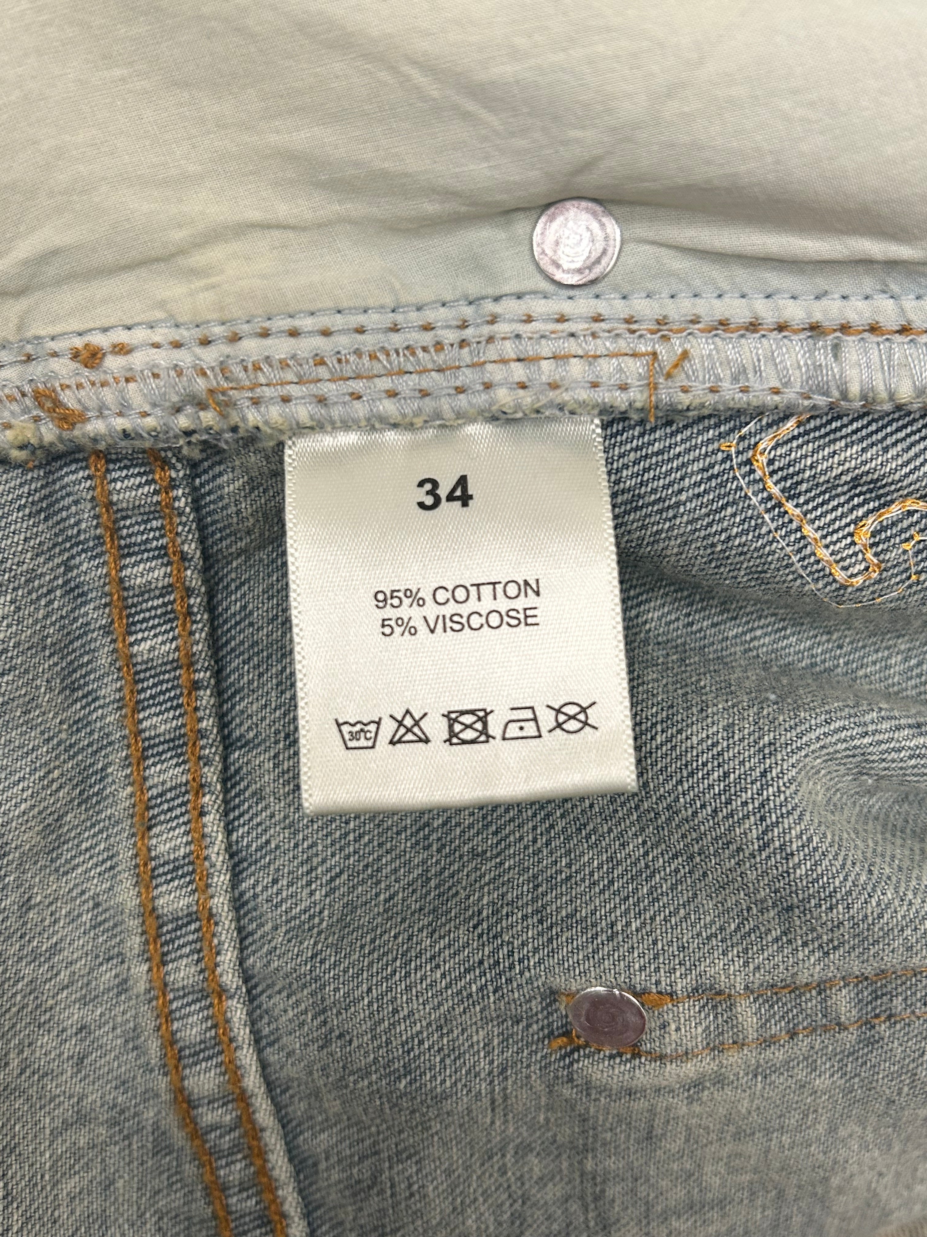 VALLEY/Shorts/34/Denim/BLU/lucky charm view 4