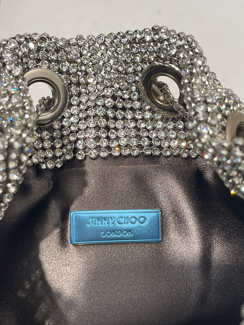 JIMMY CHOO/Cross Body Bag/OS/SLV/