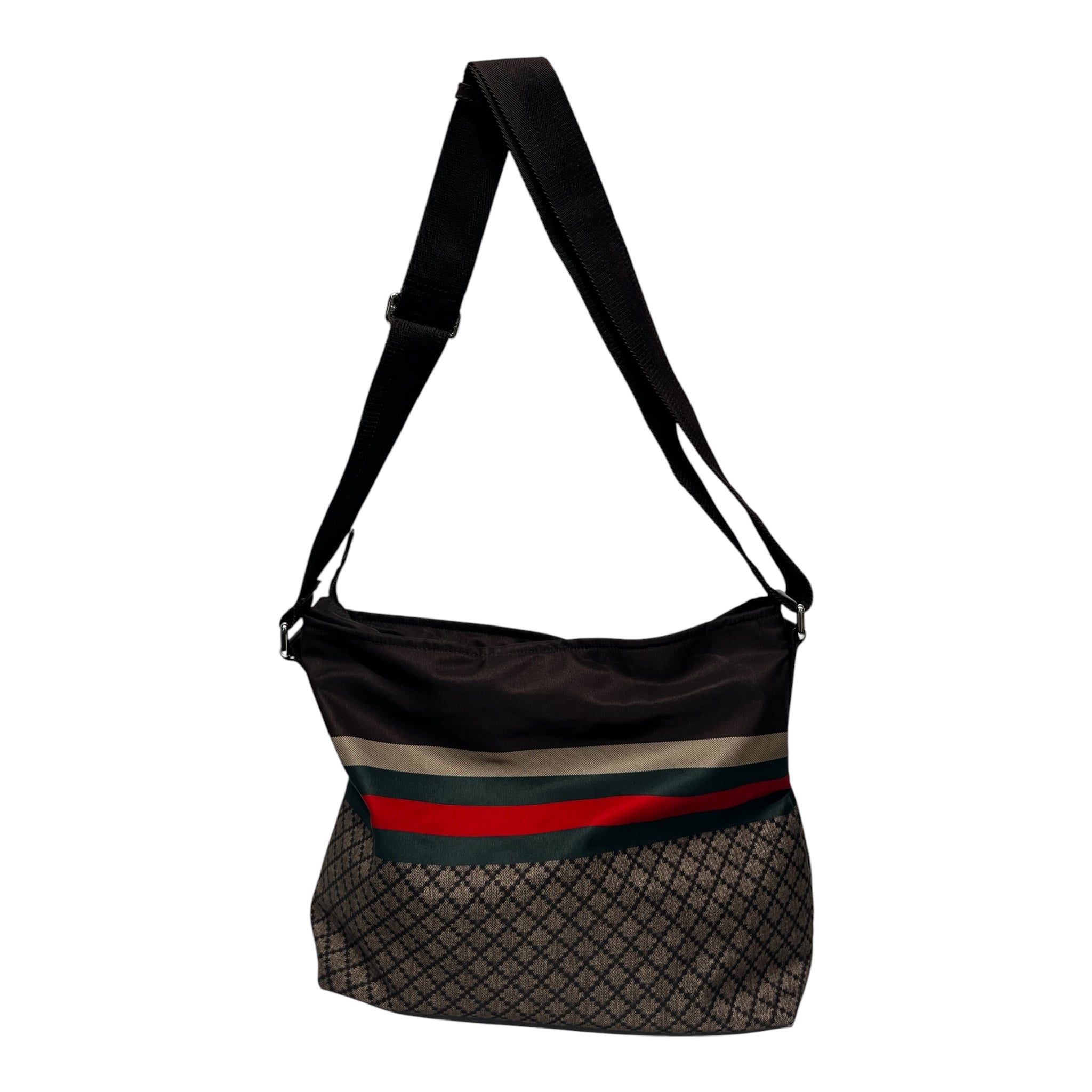 GUCCI/Tote Bag/All Over Print/Nylon/BRW/Nylon Diamante view 2