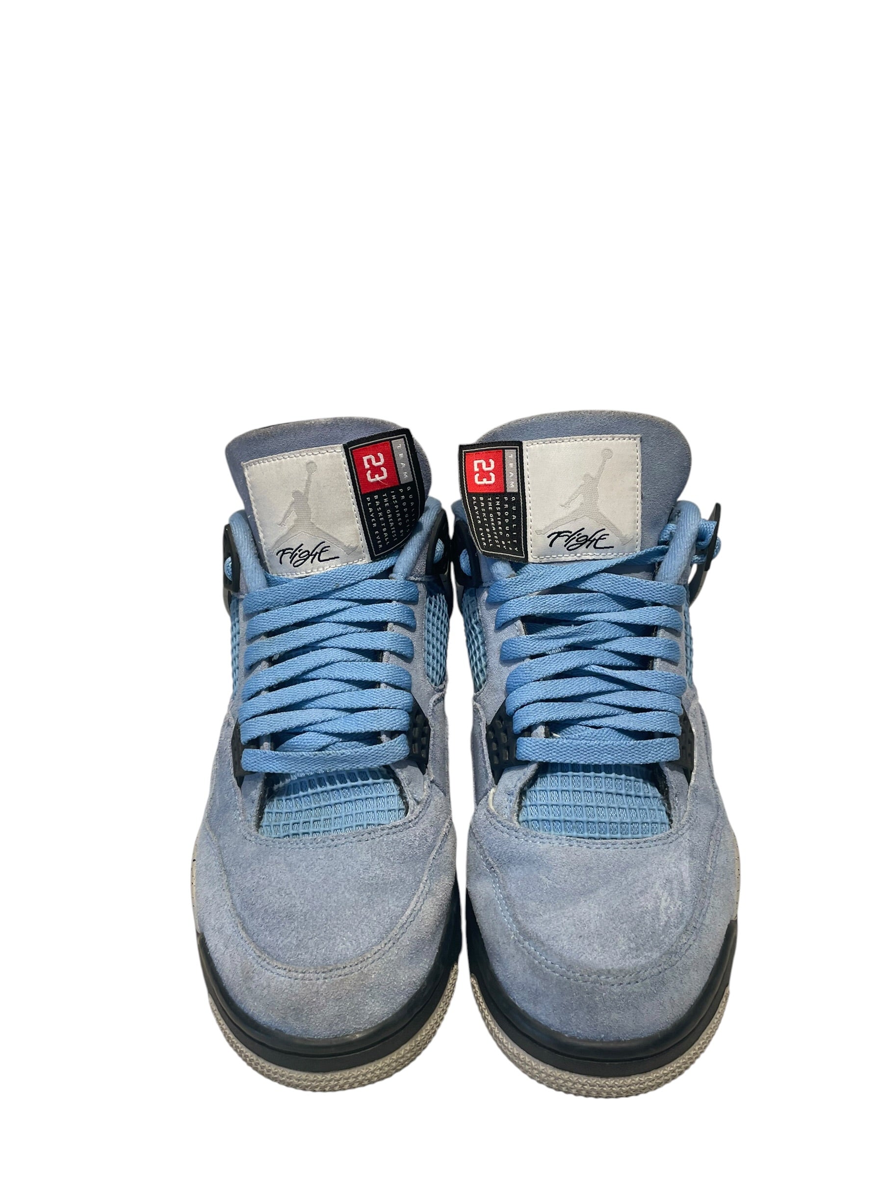 JORDAN BRAND/Hi-Sneakers/US 10.5/Cotton/BLU/4 Retro Mid University view 3