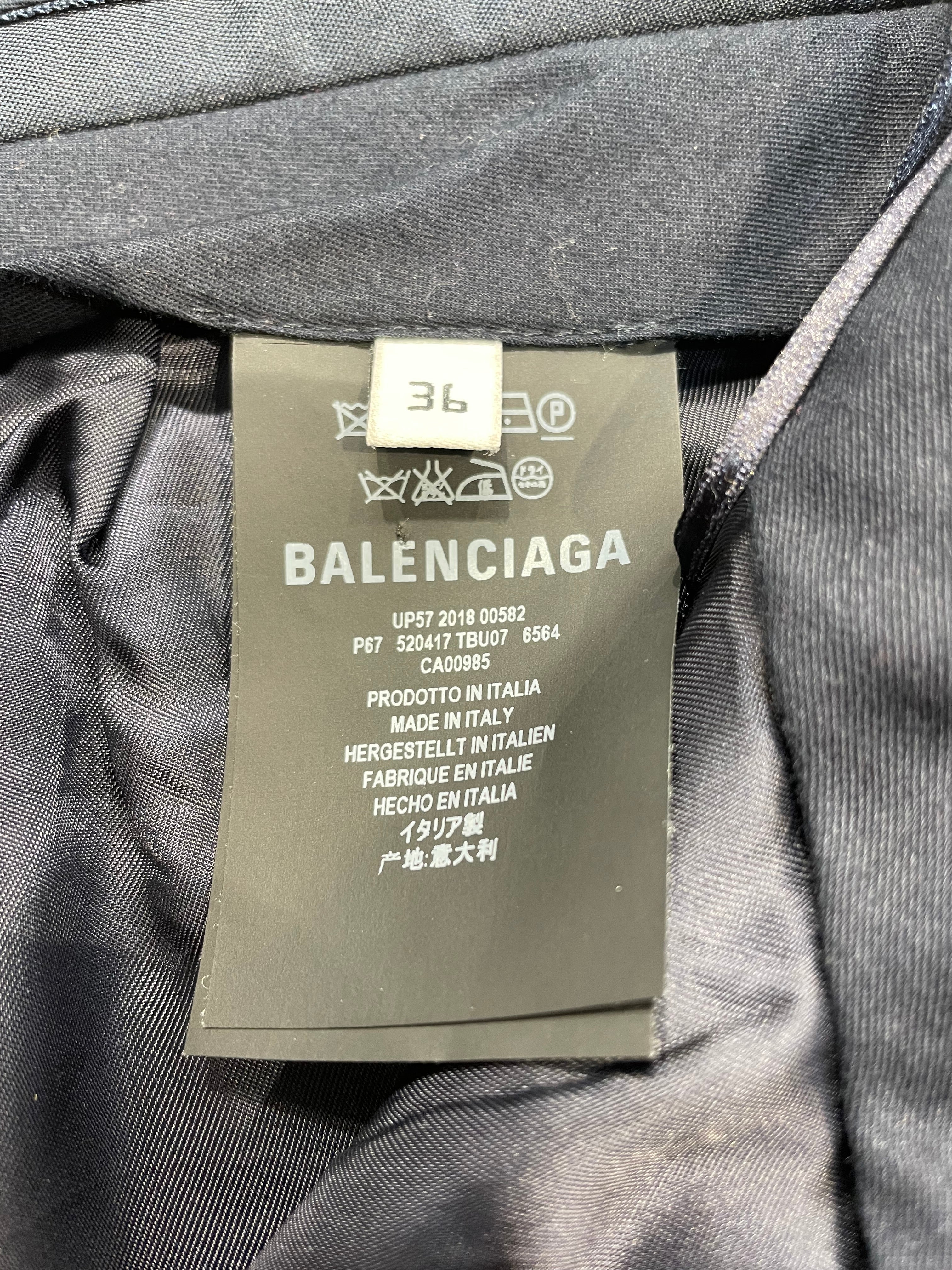 BALENCIAGA/Straight Pants/36/Cotton/MLT/Plaid/plasid pants view 4