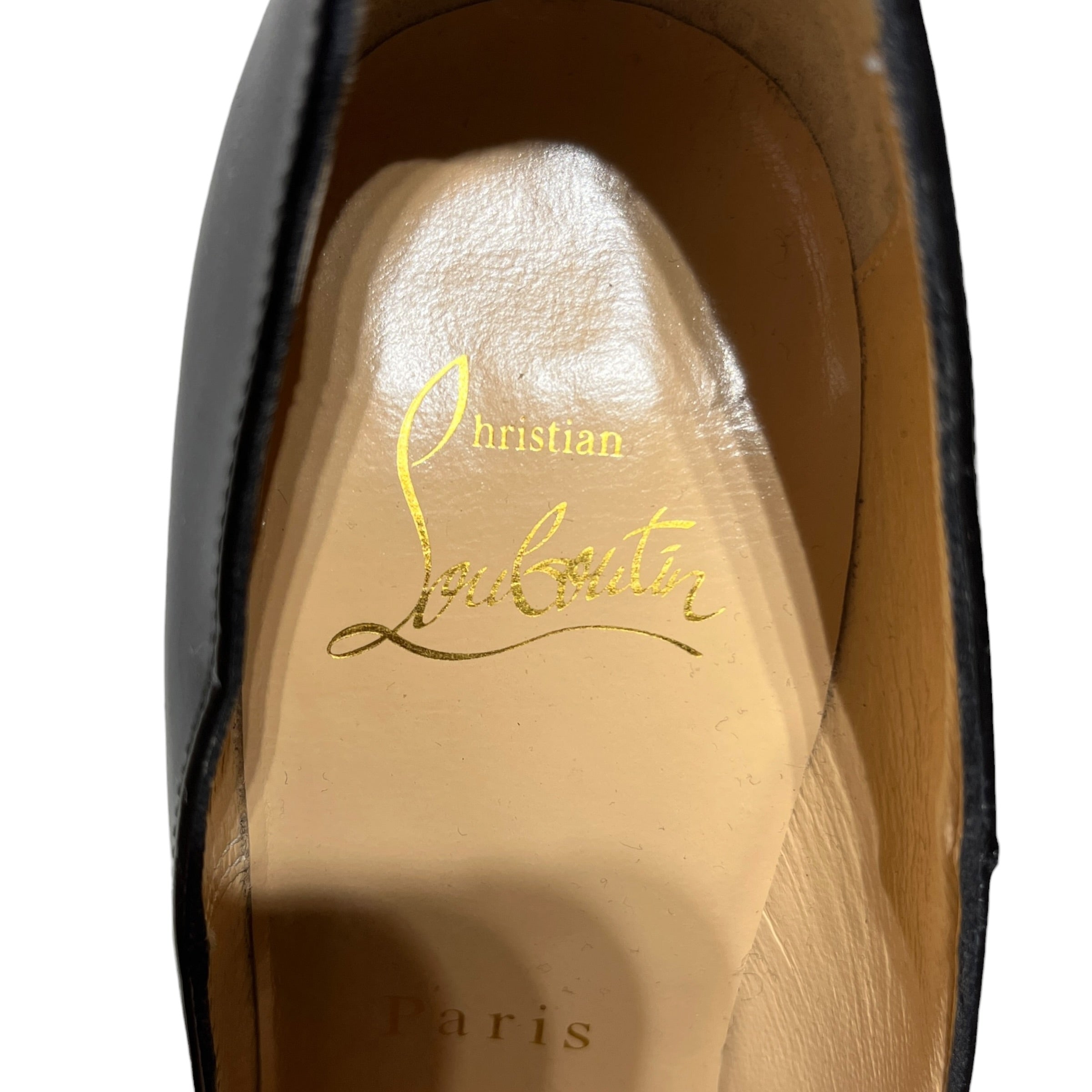 Christian Louboutin/Heels/EU 34/BLK/pattened so kate view 3