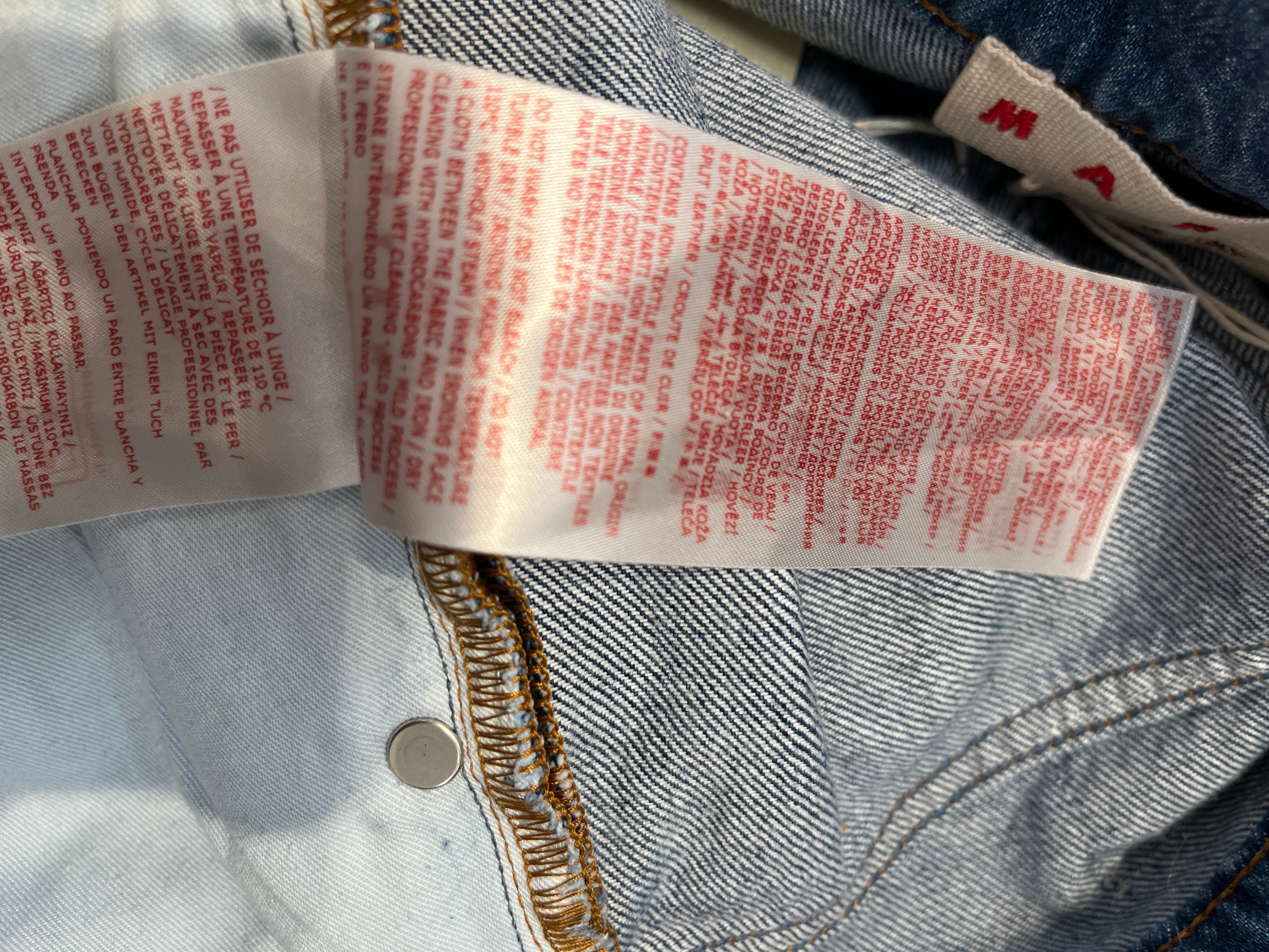 MARNI/Pants/32/Cotton/BLU/mohar patch work view 9