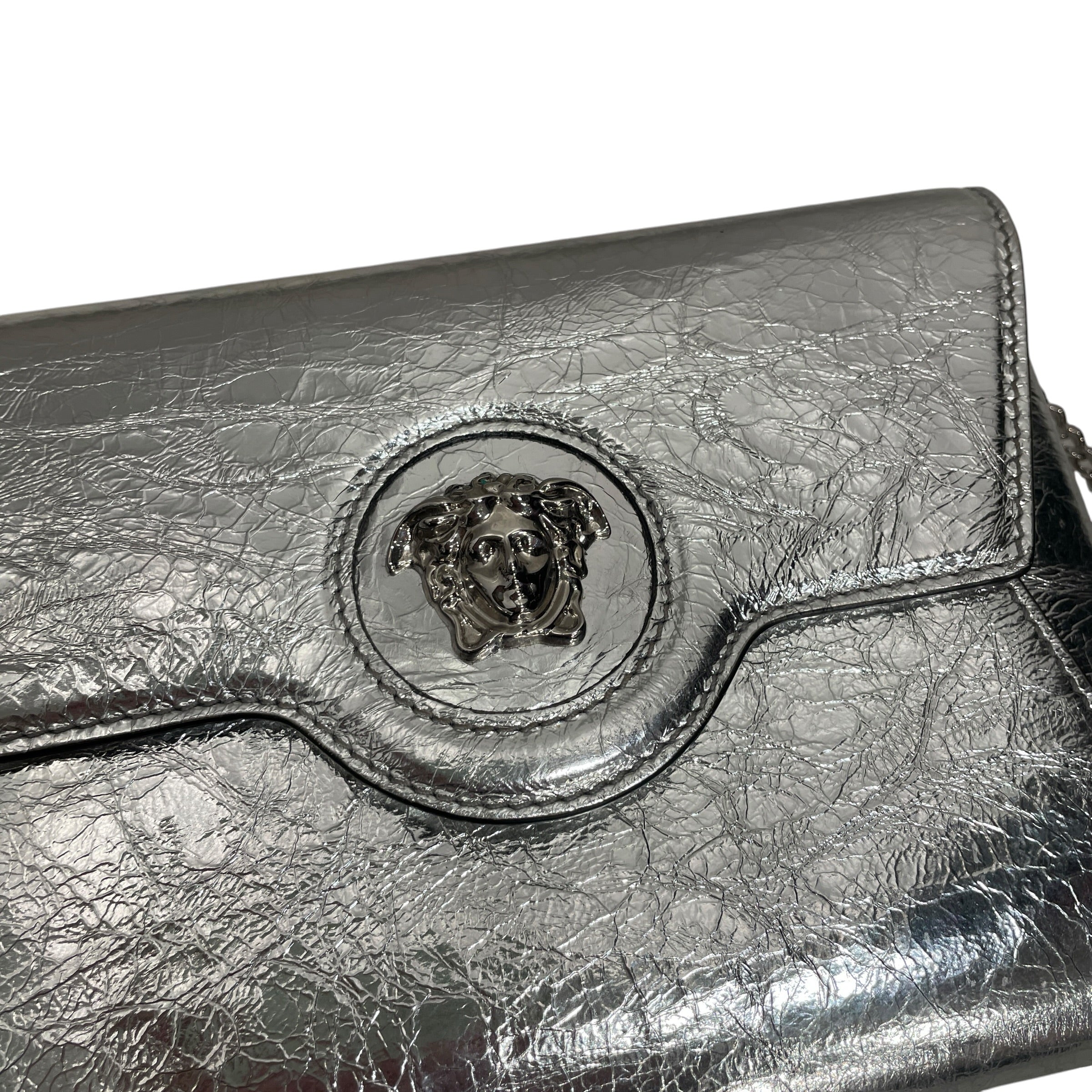 VERSACE/Hand Bag/Leather/SLV/VERSACE LA MEDUSA MINI view 4