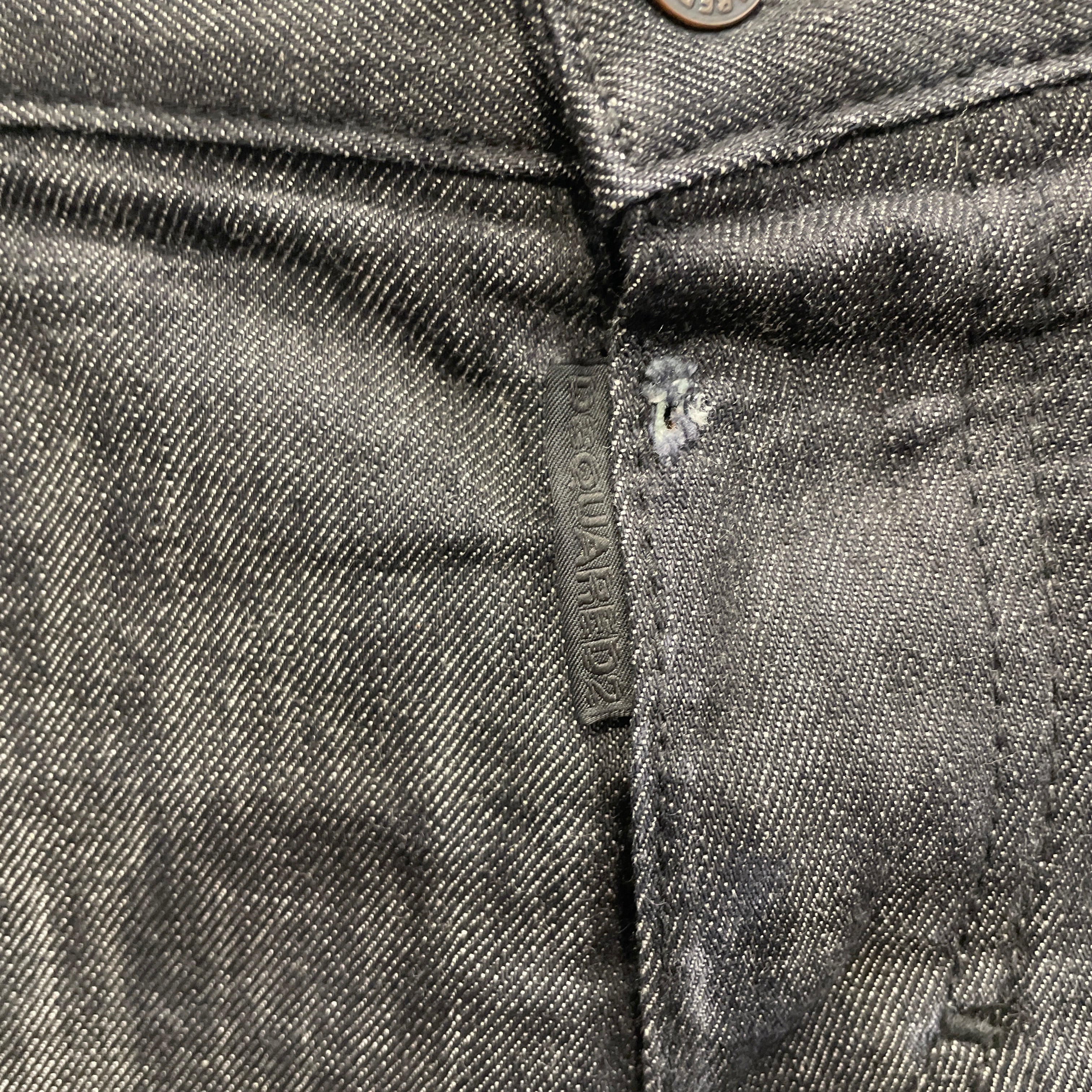 DSQUARED2/Straight Pants/50/Cotton/IDG/FLY TAB/CLEAN FADE DENIM view 5