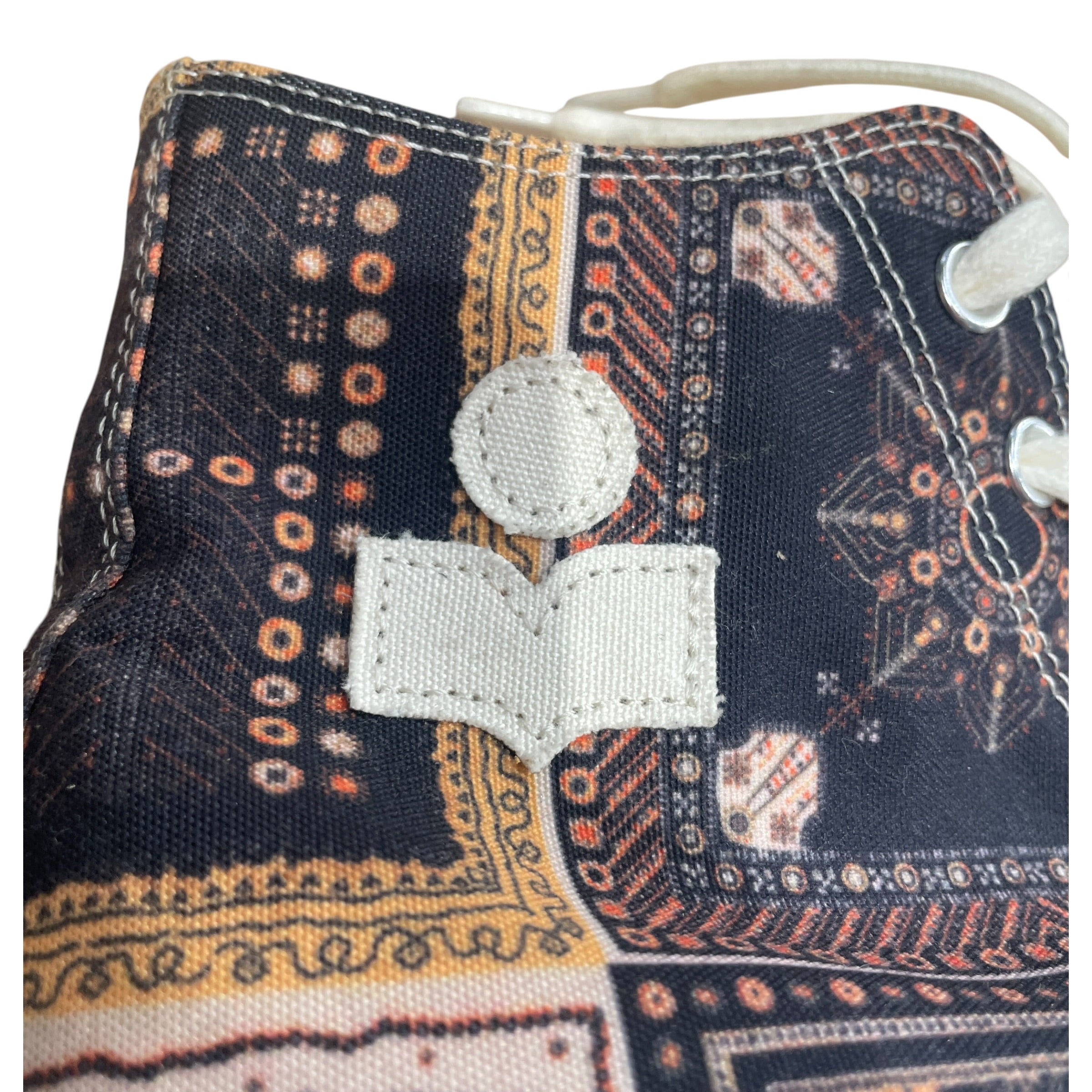 CONVERSE/ISABEL MARANT/Hi-Sneakers/US 11.5/All Over Print/Cotton/BLK/FLORAL RUG PRINT A1400C view 6