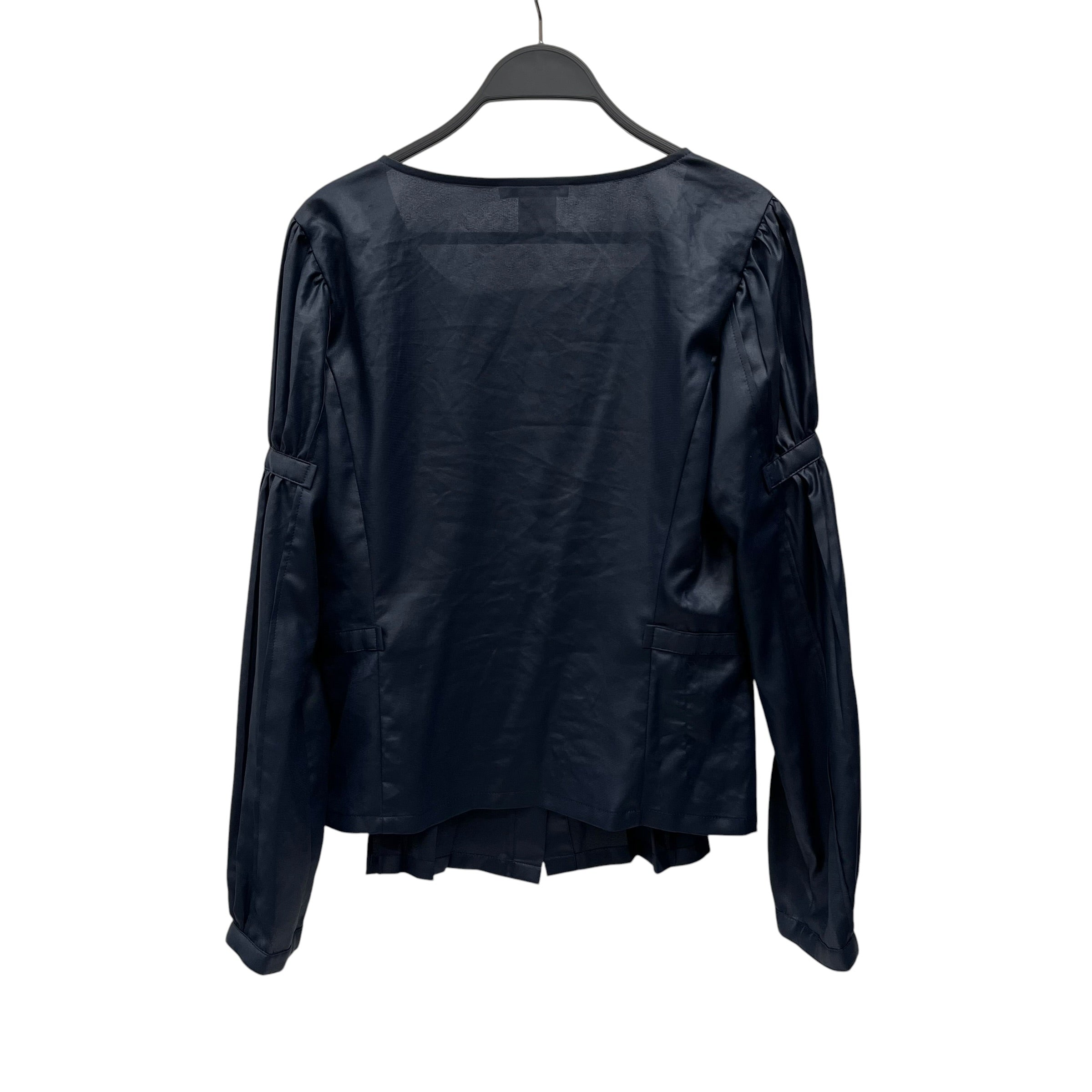 ISSEY MIYAKE/LS Blouse/3/Polyester/NVY/IM78-FJ014 view 2