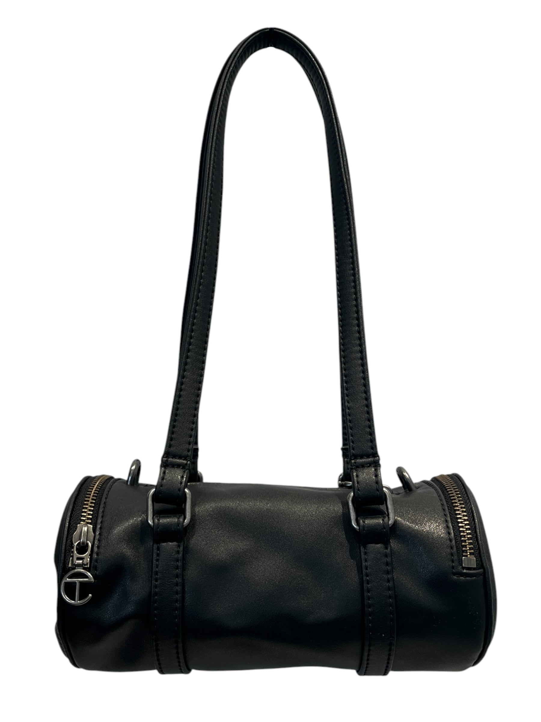 Telfar/Hand Bag/Faux Leather/BLK/Circle view 1