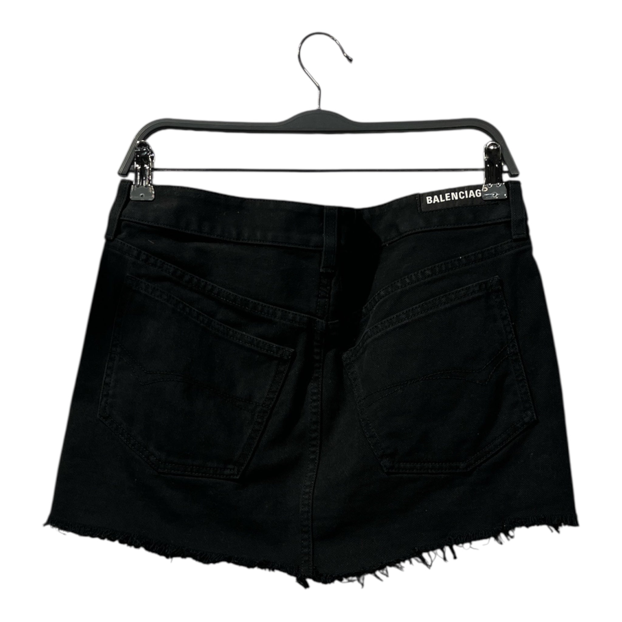 BALENCIAGA/Skirt/38/Denim/BLK/ view 2